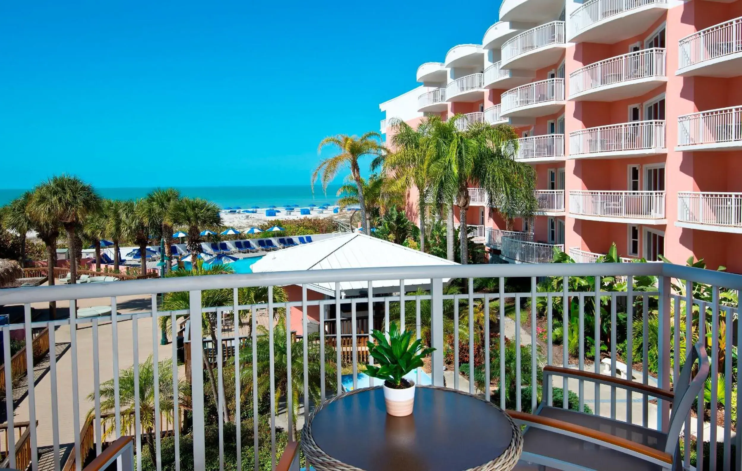 Sea view in Beach House Suites by the Don CeSar Sea view in Beach House Suites by the Don CeSar