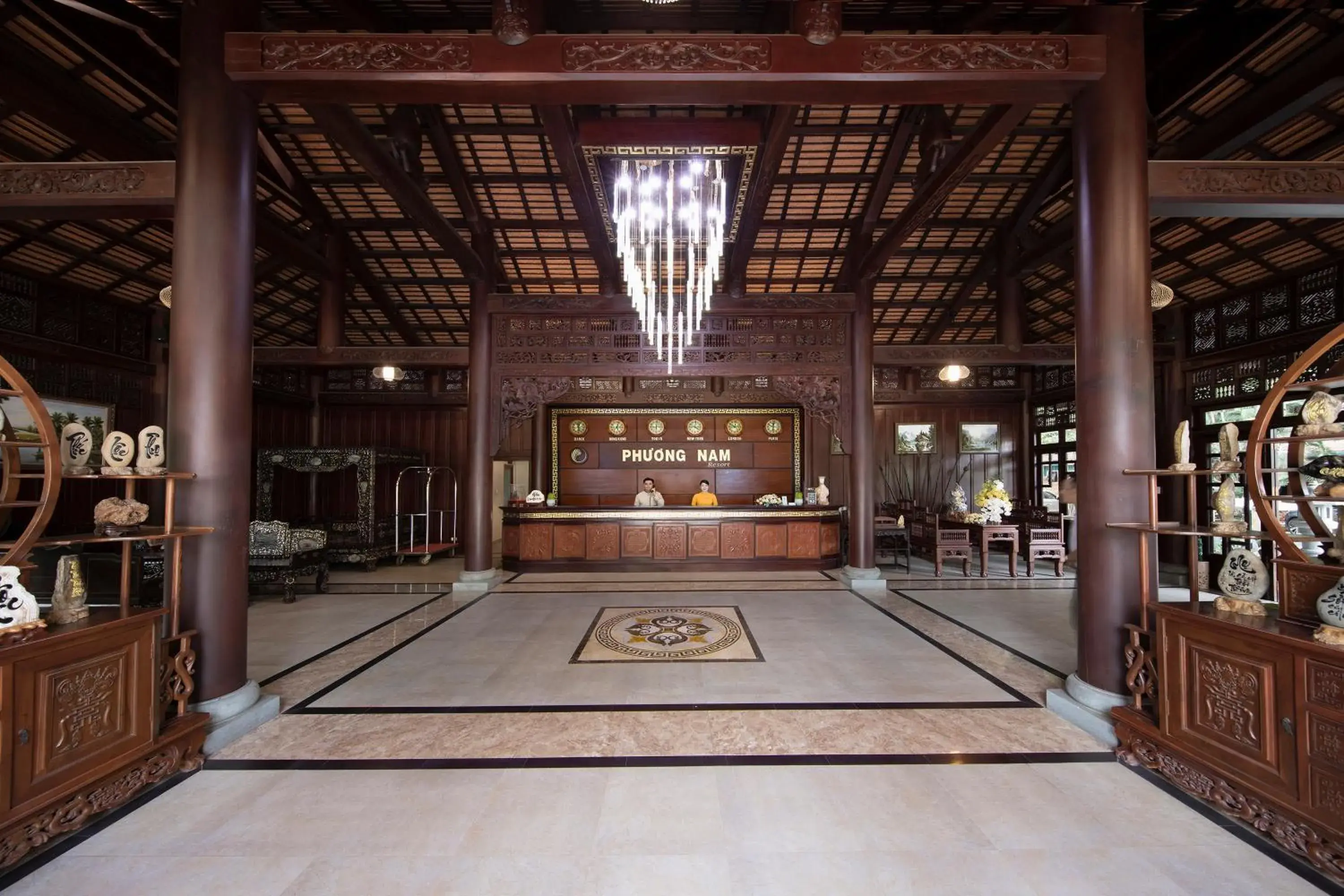 Lobby or reception in Phuong Nam Resort Lobby or reception in Phuong Nam Resort