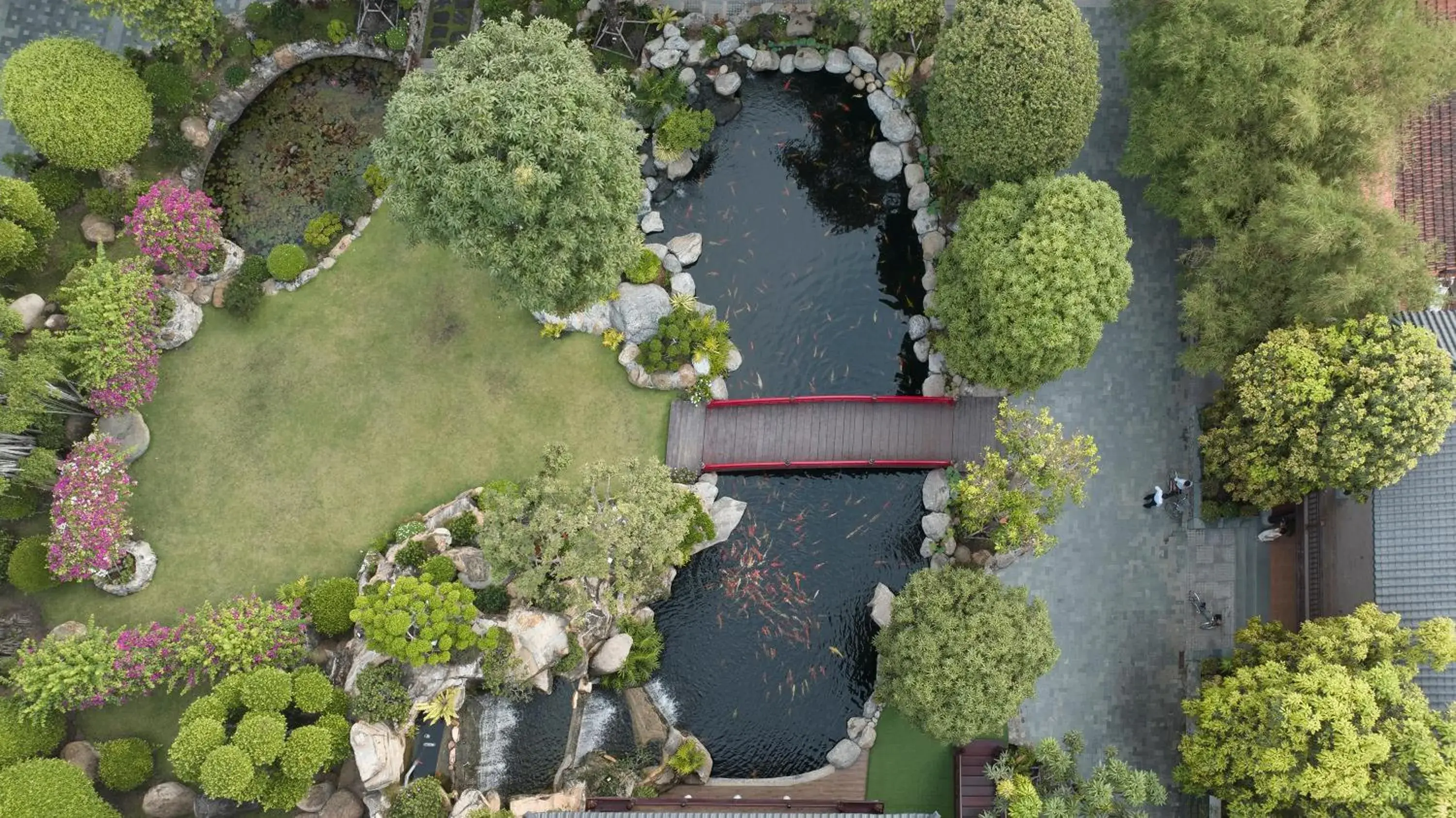 Bird's eye view in Phuong Nam Resort Bird's eye view in Phuong Nam Resort