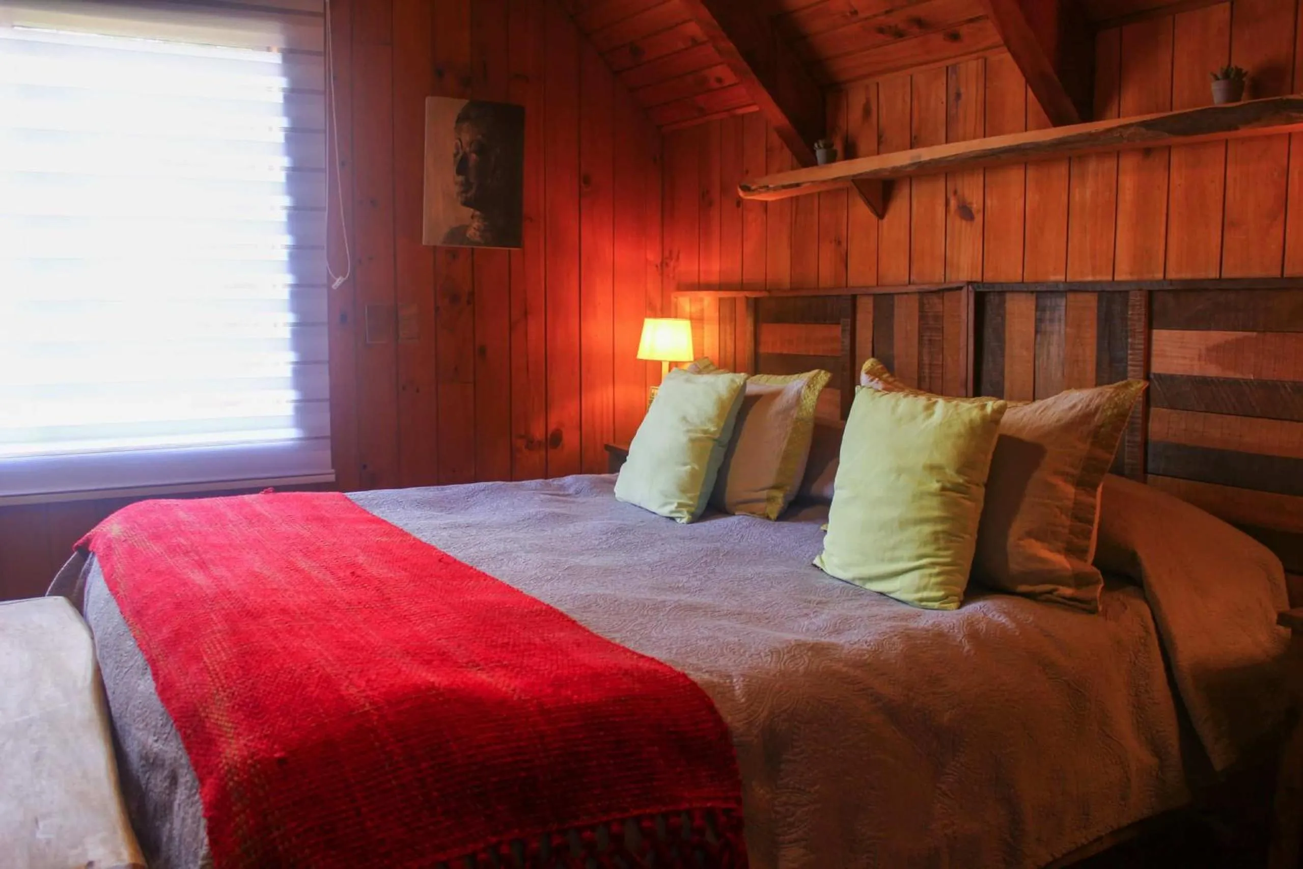 Bed in La Araucaria Hostería Boutique - Ex Lounge Brasil