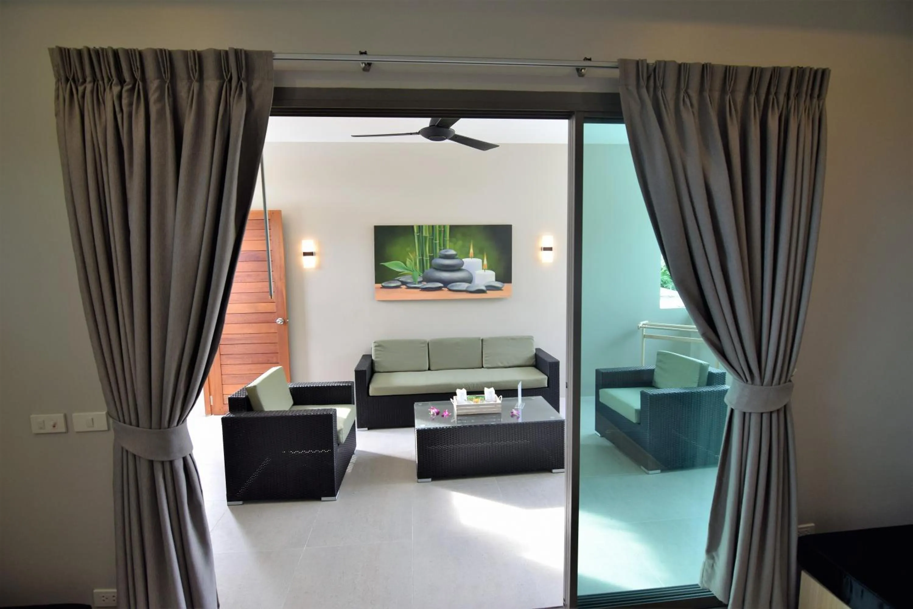 Patio, Bed in AMAYA Resort