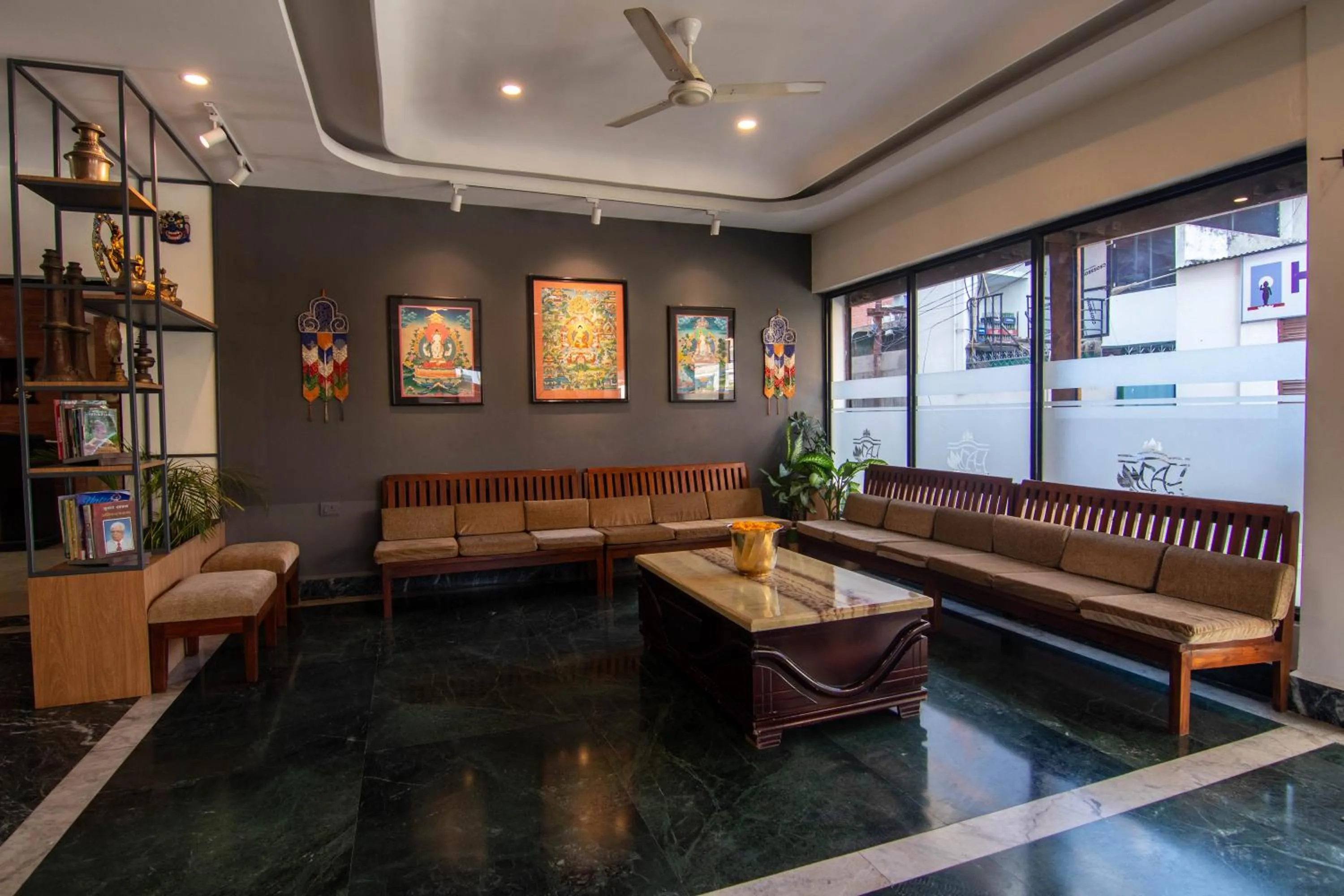 Lobby or reception in Hotel Ananda Inn