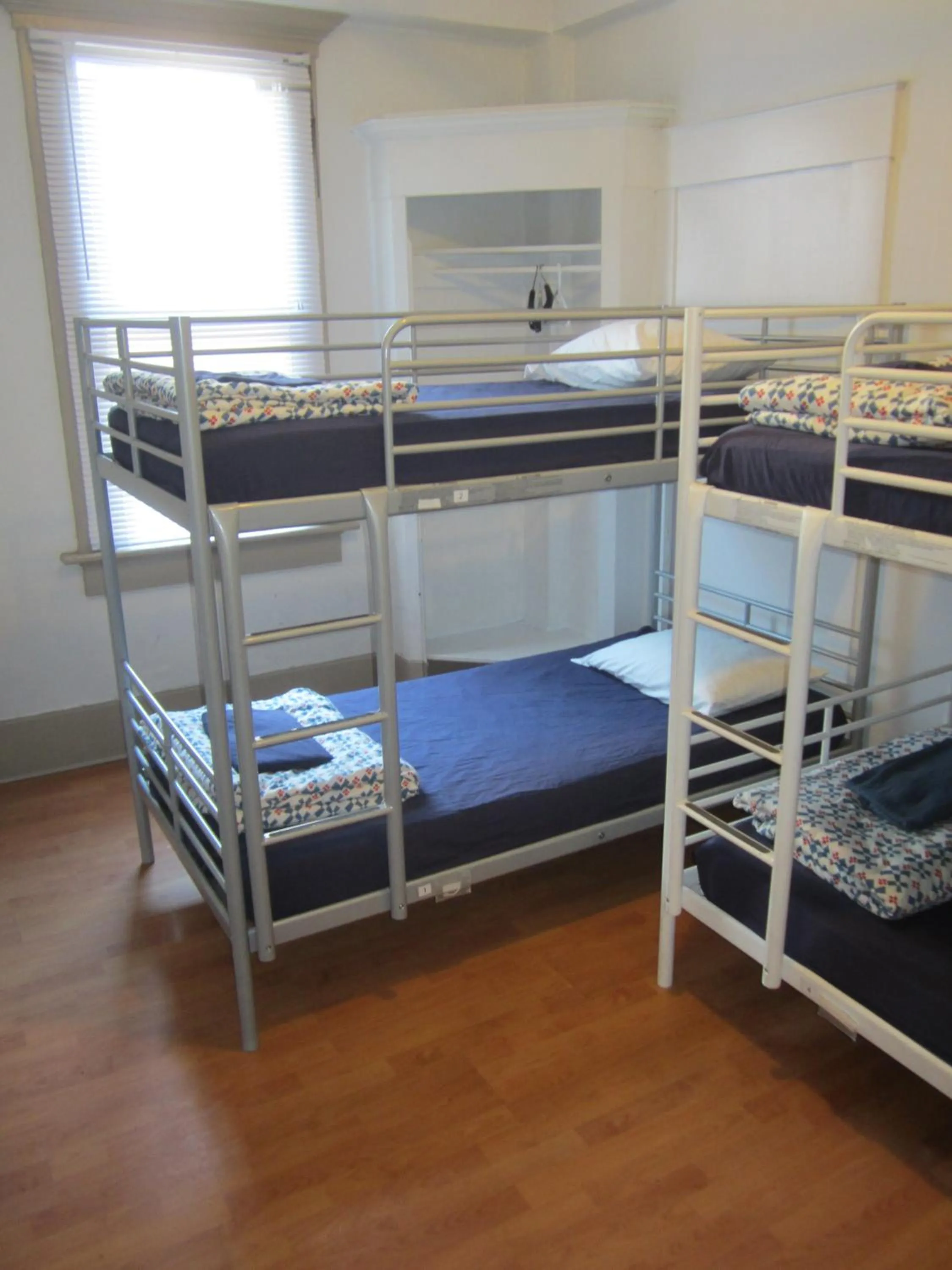 Toilet, Bed in St Clair Hostel