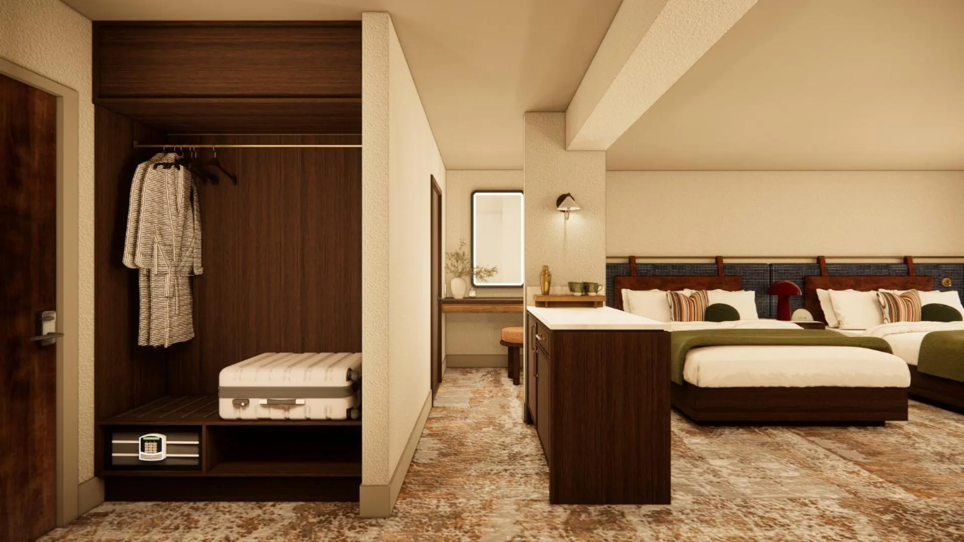 Photo of the whole room, Bed in Grouse Mountain Lodge