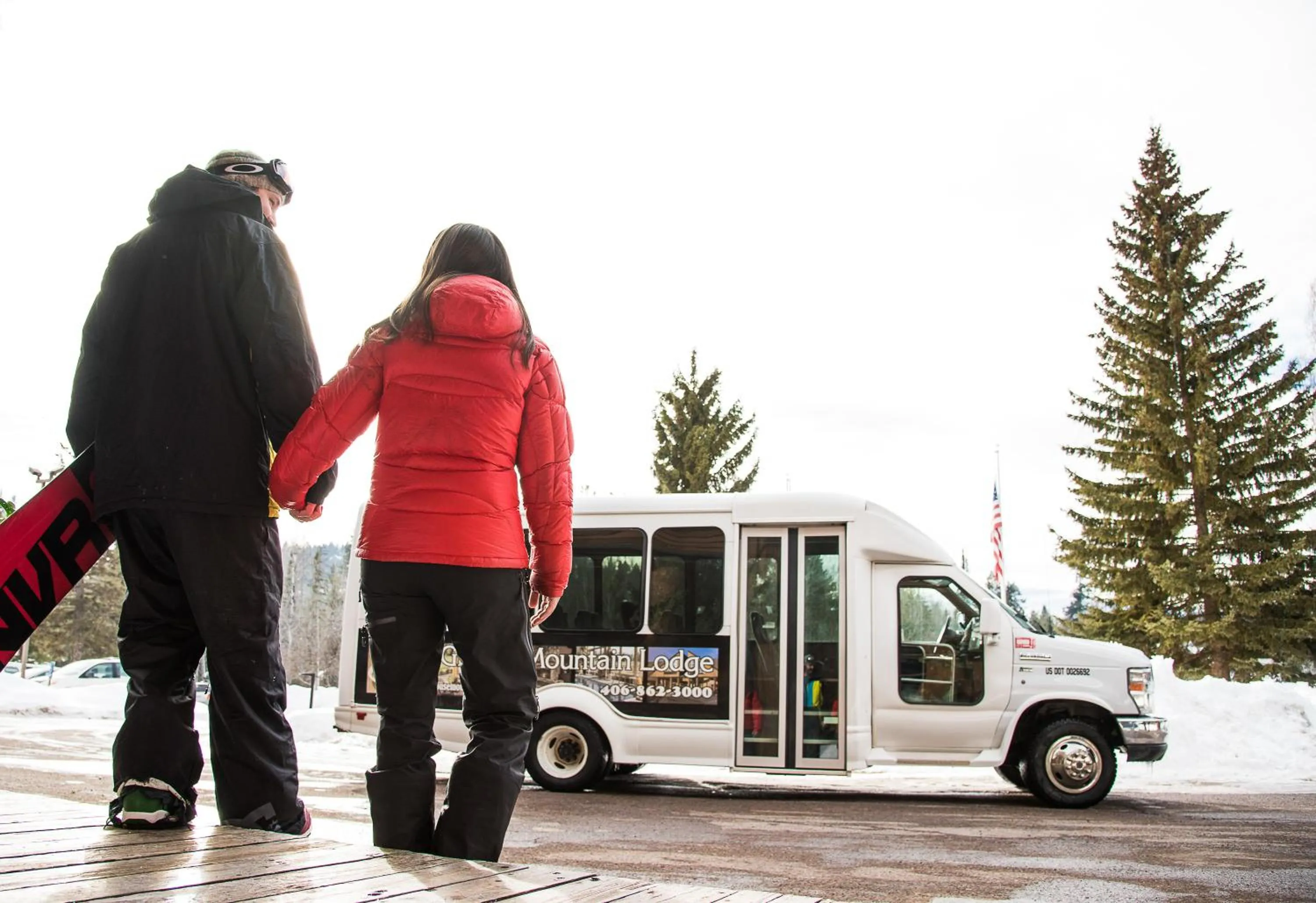 Guests in Grouse Mountain Lodge