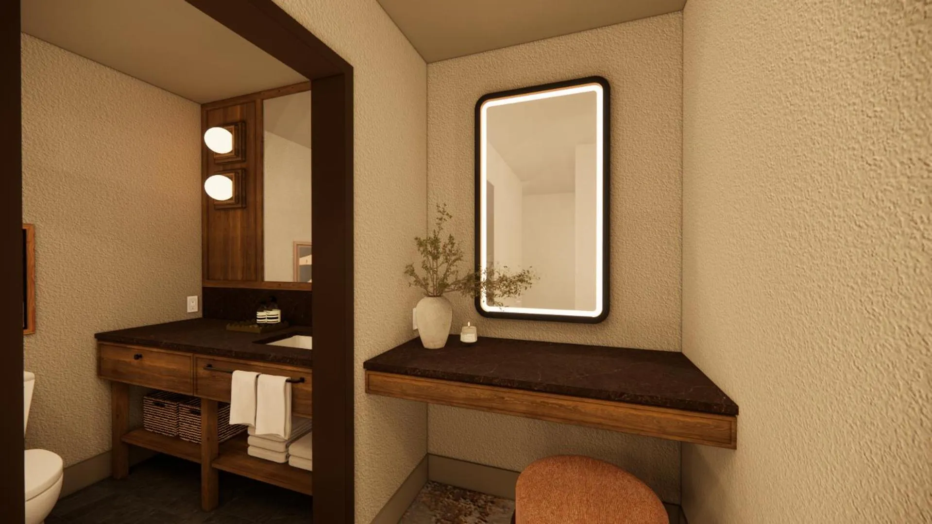 Bathroom in Grouse Mountain Lodge