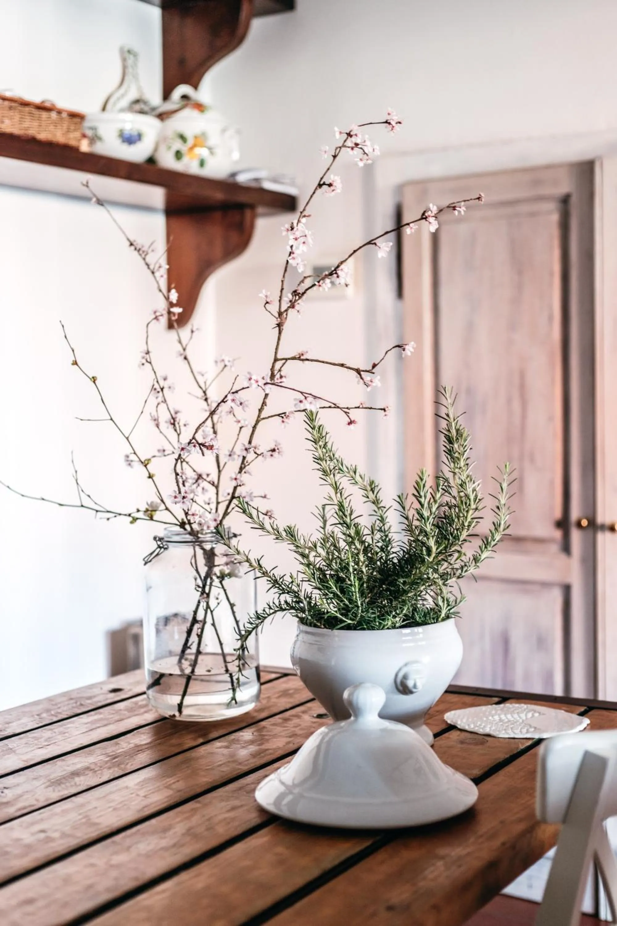 Dining area in A casa mia