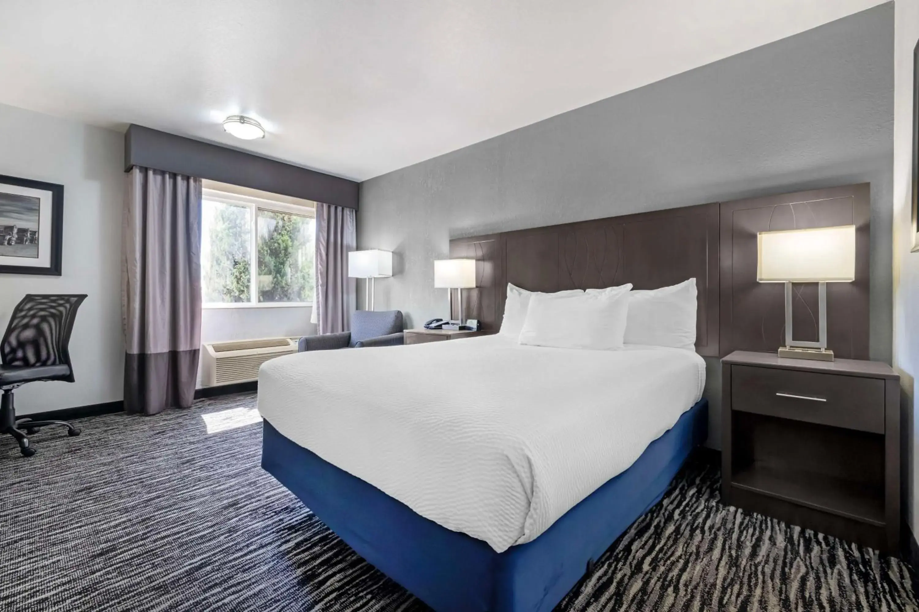 Queen Room with Bathtub - Disability Access/Non-Smoking in Best Western Santa Fe Queen Room with Bathtub - Disability Access/Non-Smoking in Best Western Santa Fe