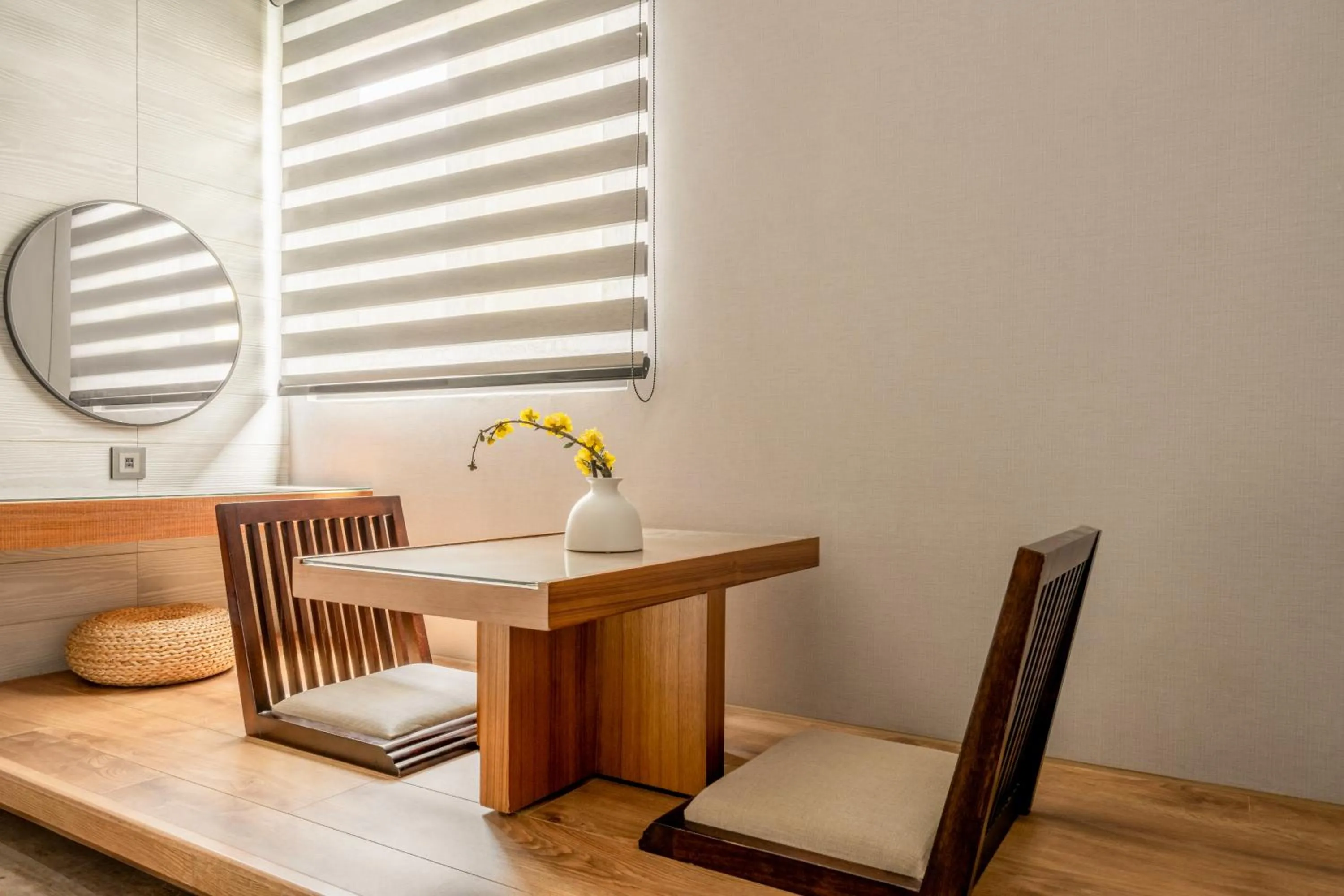 Dining area in suye hotel