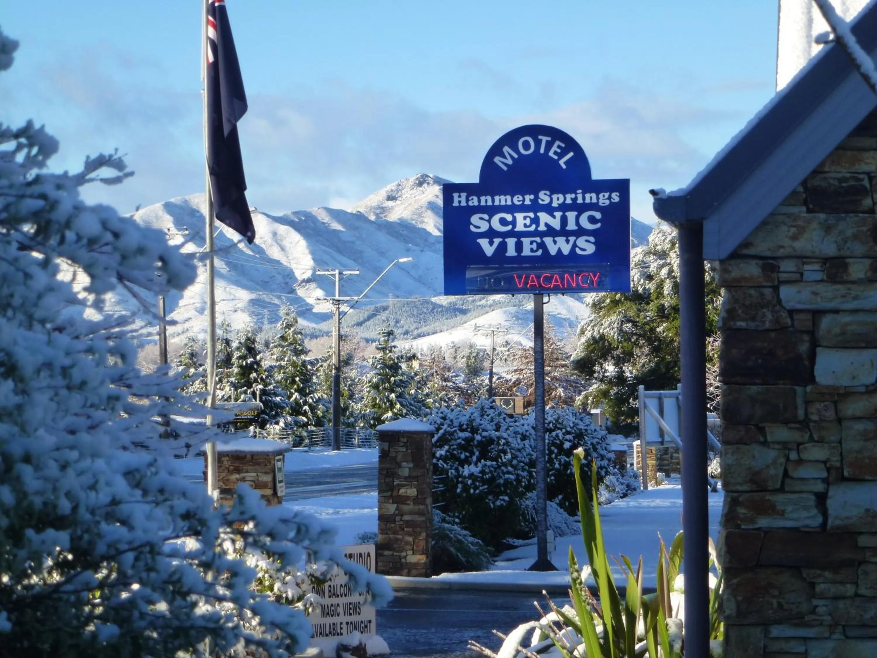 Facade/entrance in Hanmer Springs Scenic Views Motel