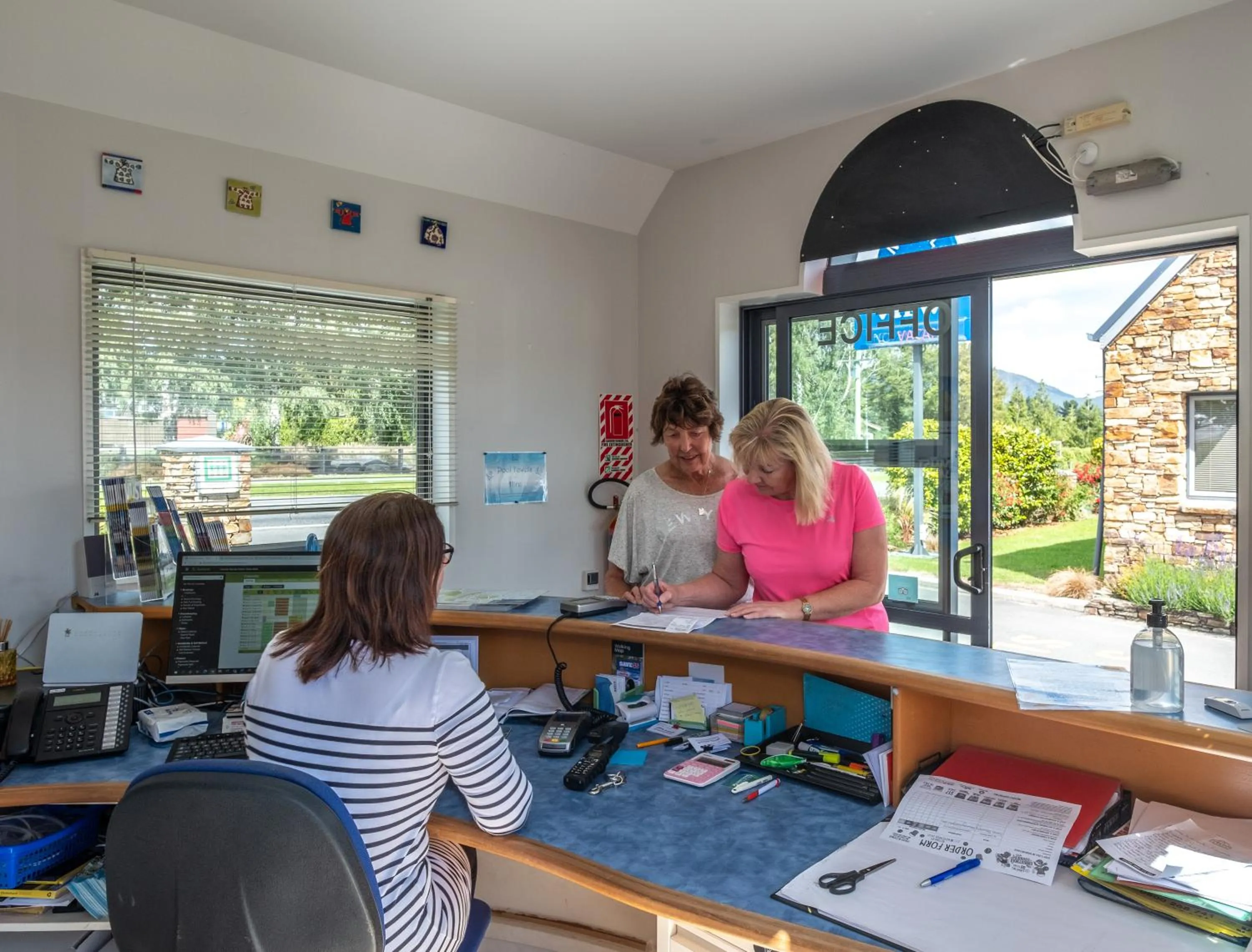 Lobby or reception in Hanmer Springs Scenic Views Motel