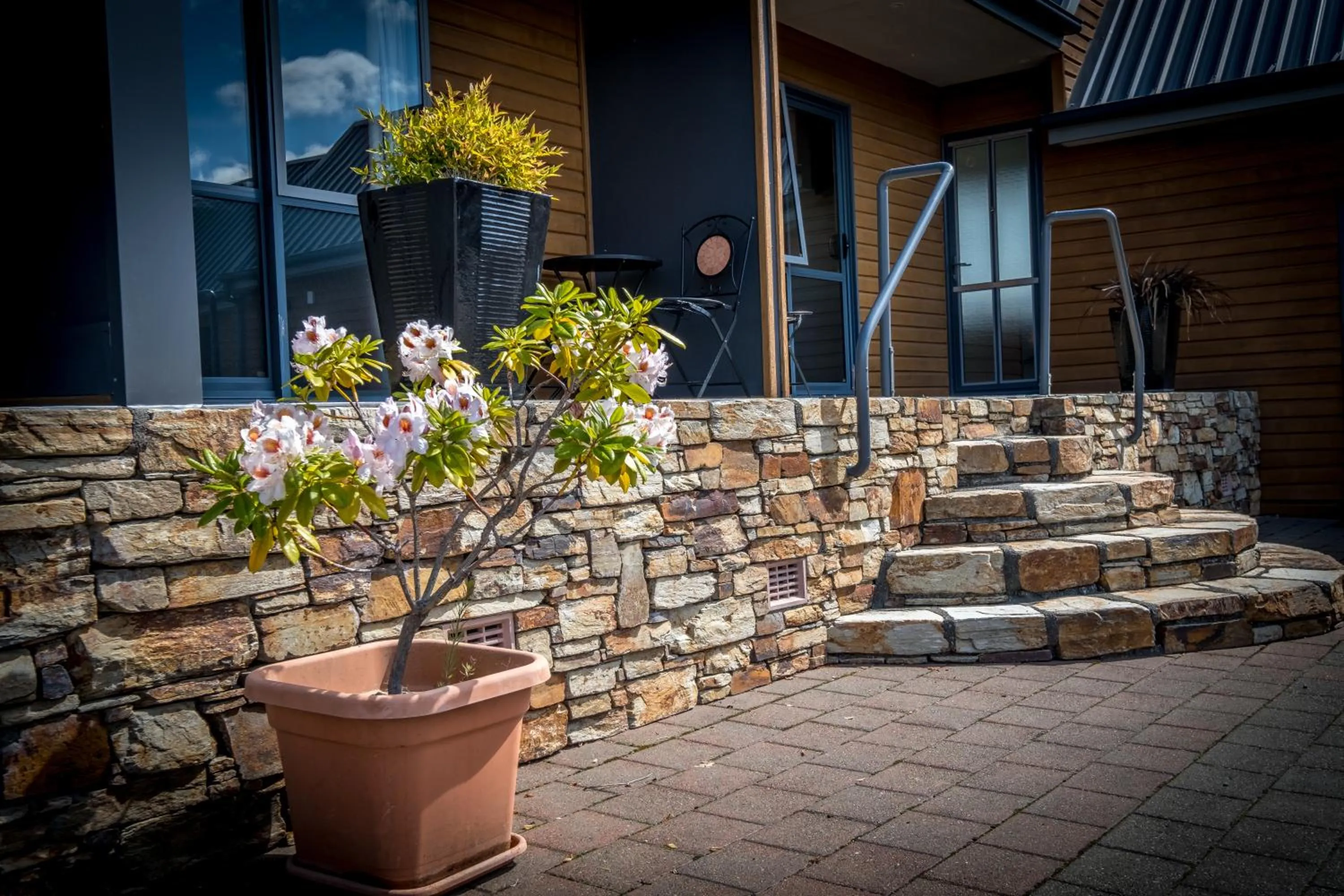 Balcony/Terrace in Hanmer Springs Scenic Views Motel