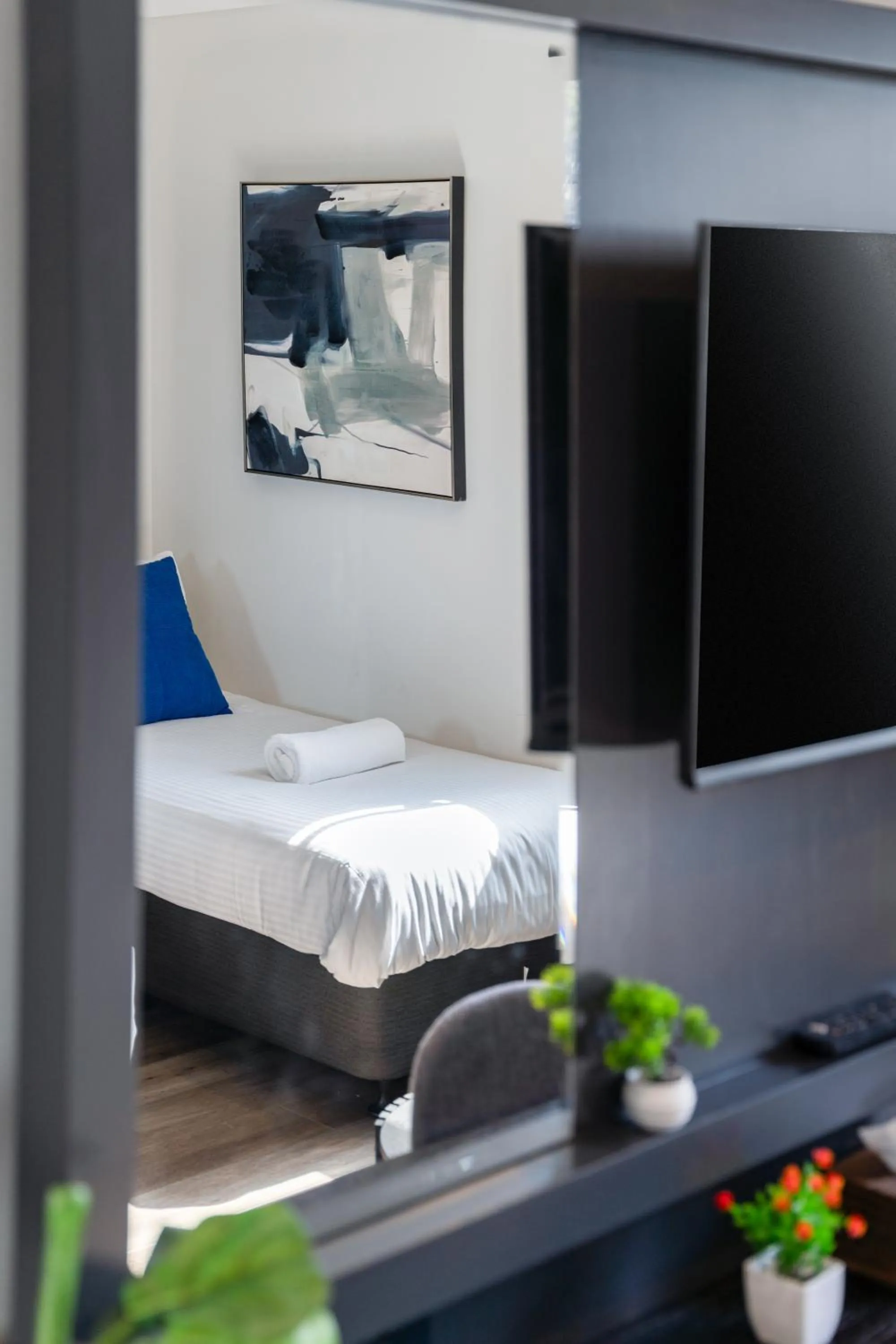 Bed in Bankstown Motel 10