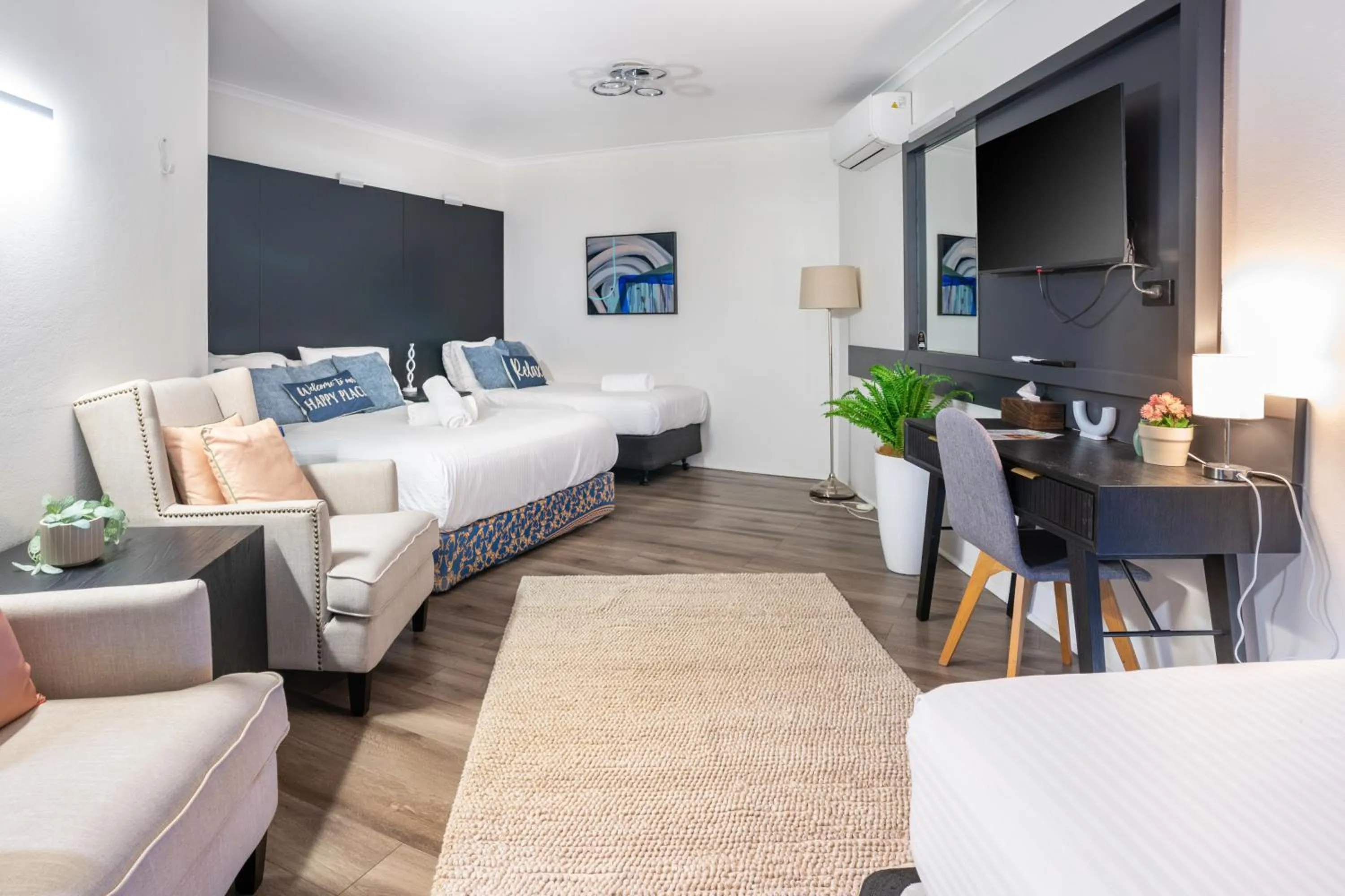 Bed in Bankstown Motel 10