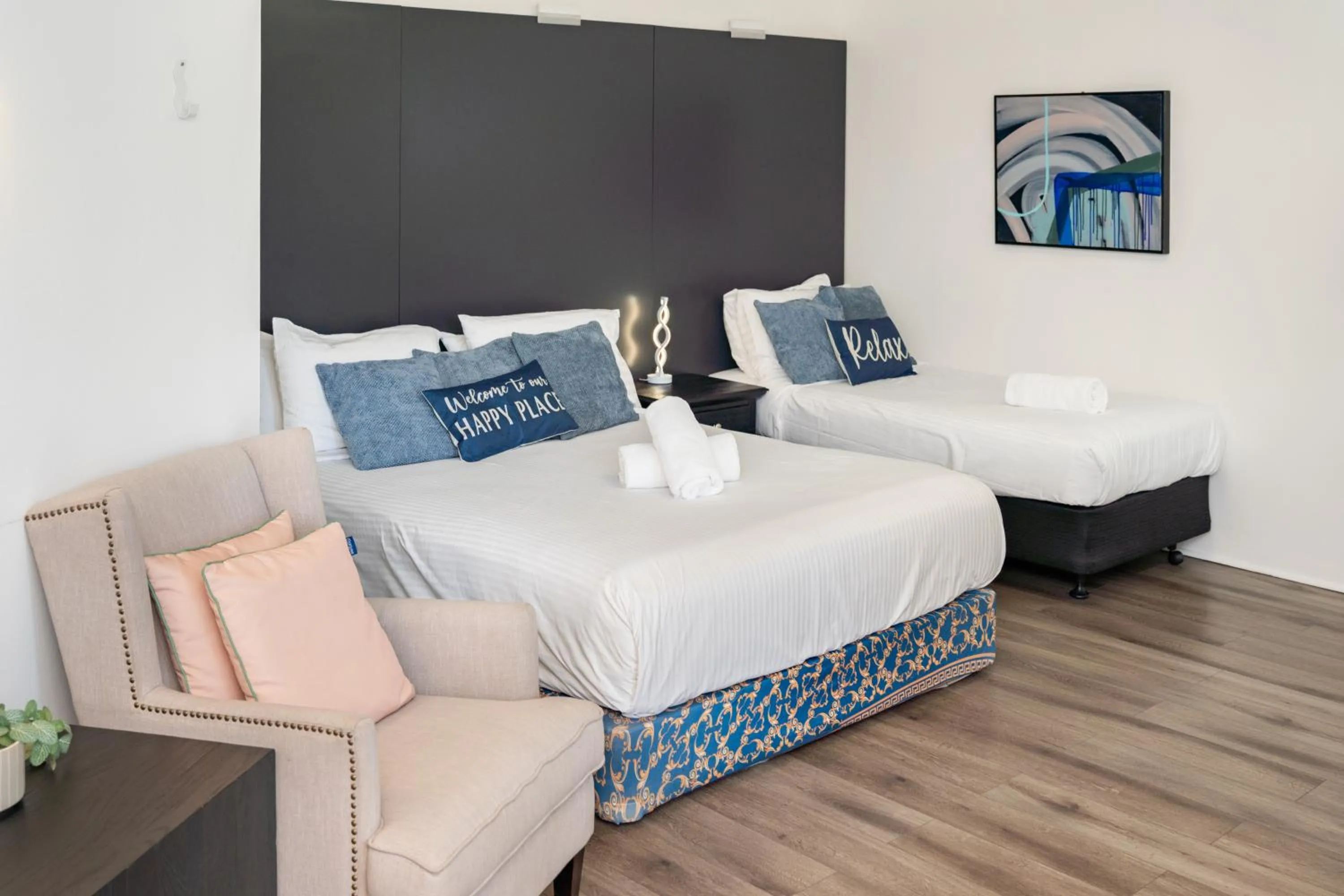 Bed in Bankstown Motel 10