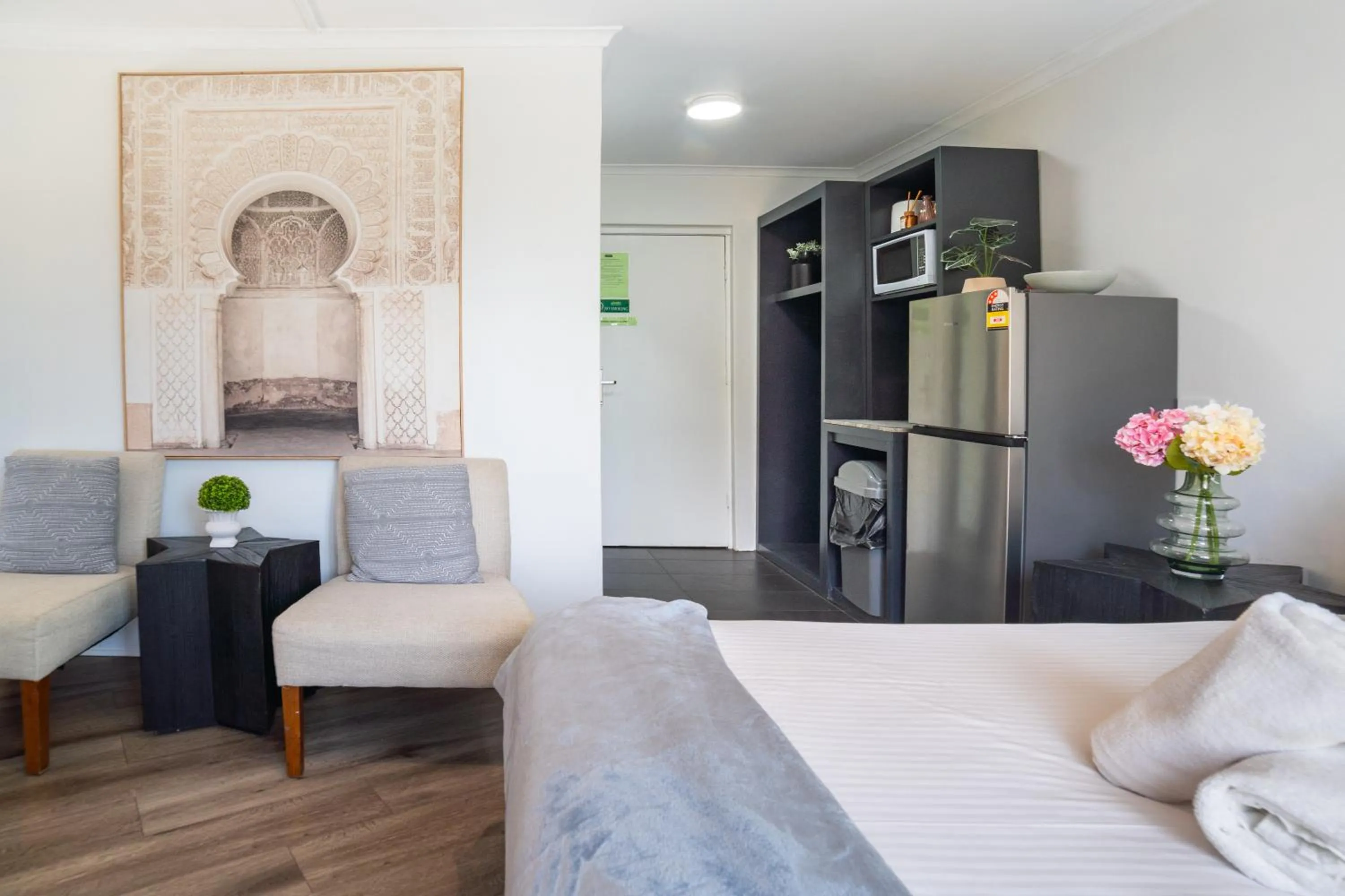 Bed in Bankstown Motel 10