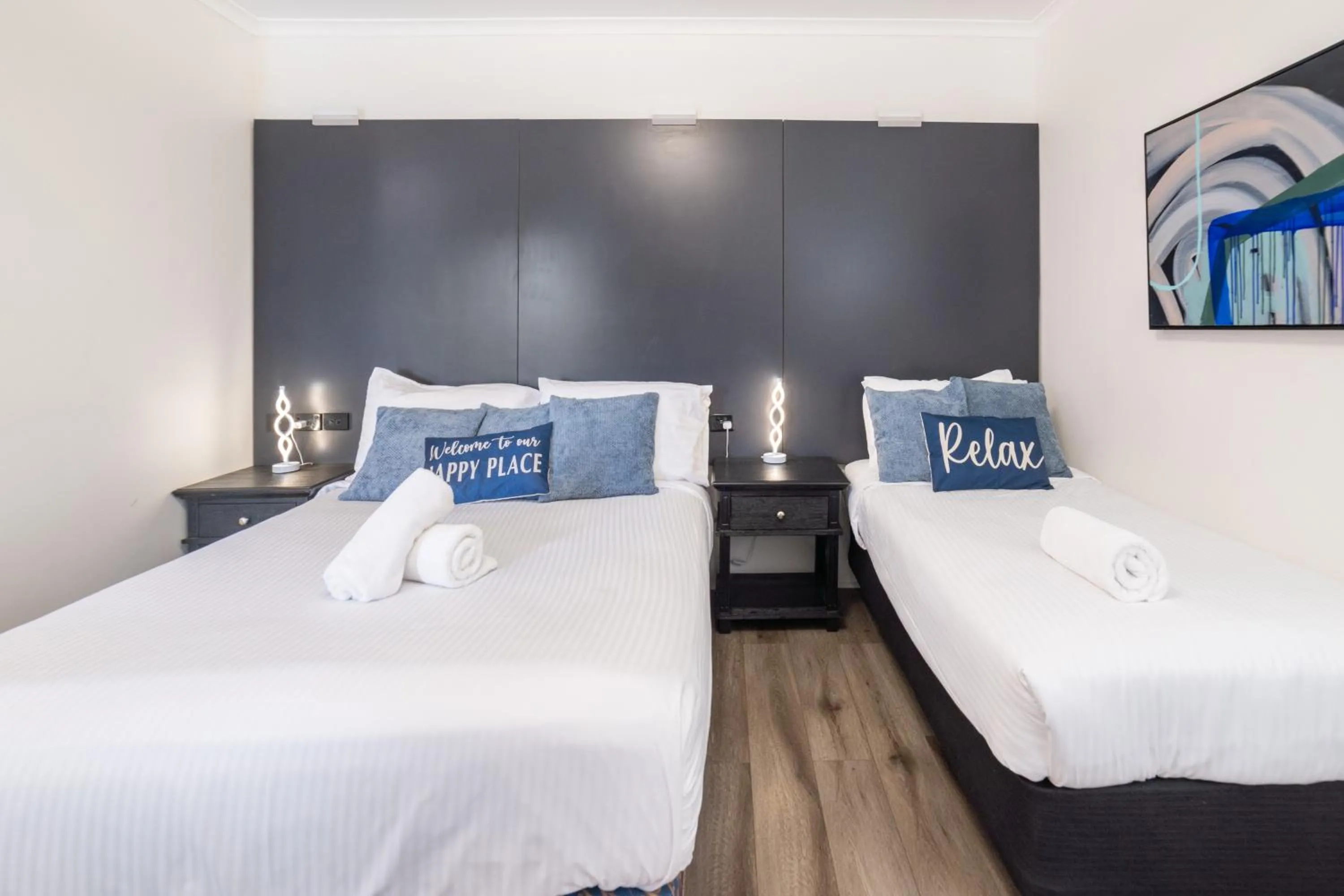 Bed in Bankstown Motel 10