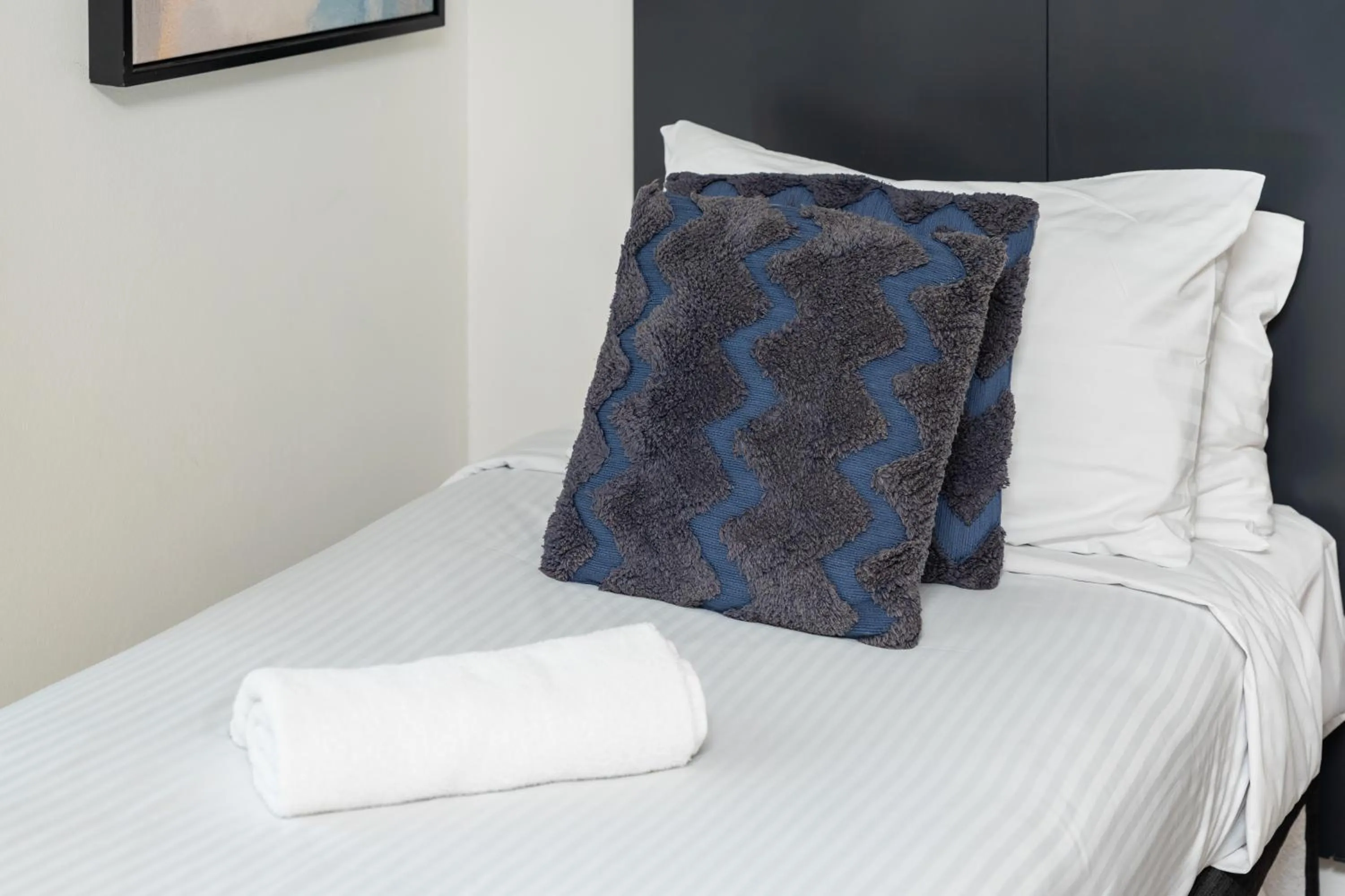 Bed in Bankstown Motel 10