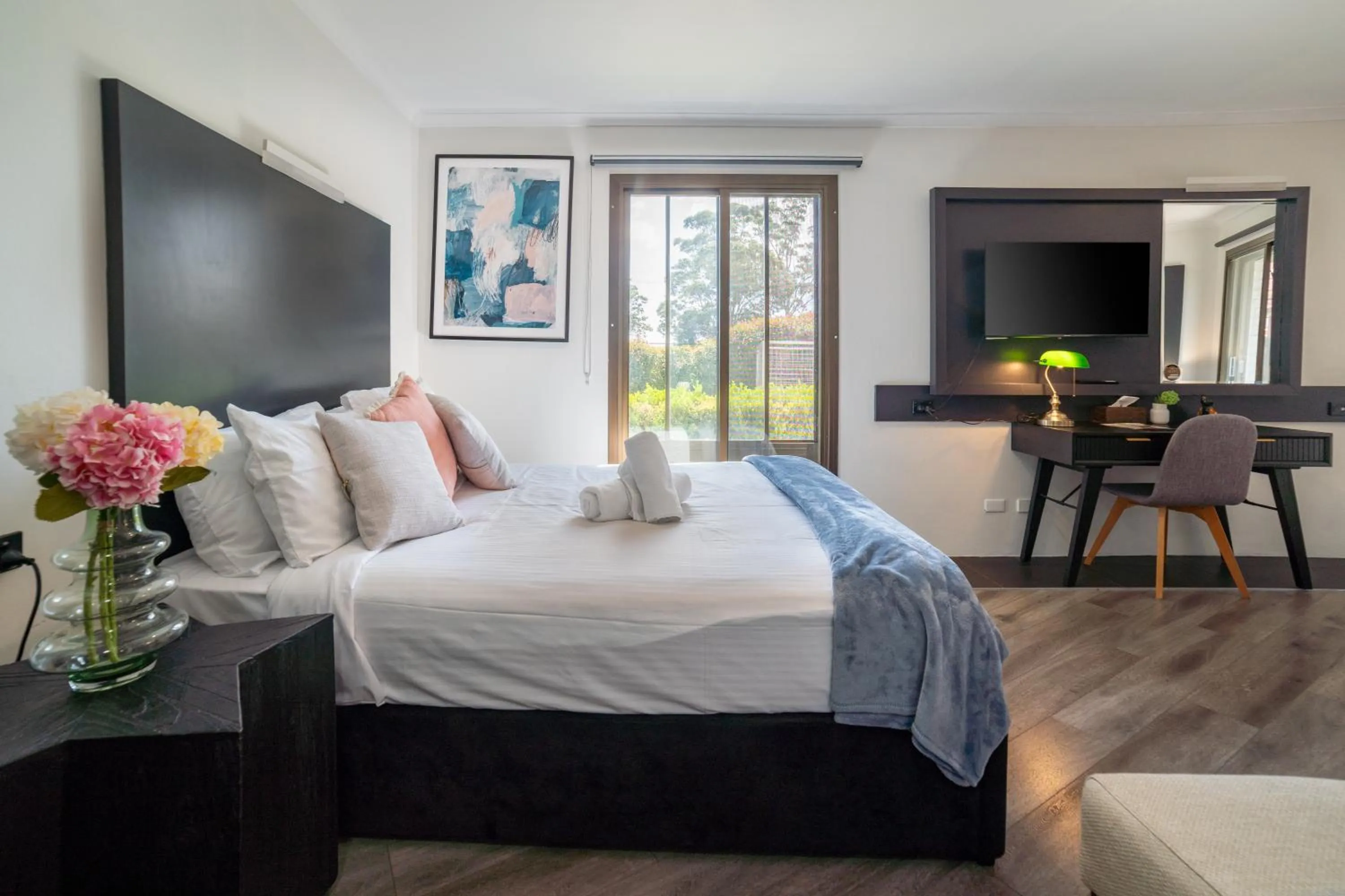 Bed in Bankstown Motel 10