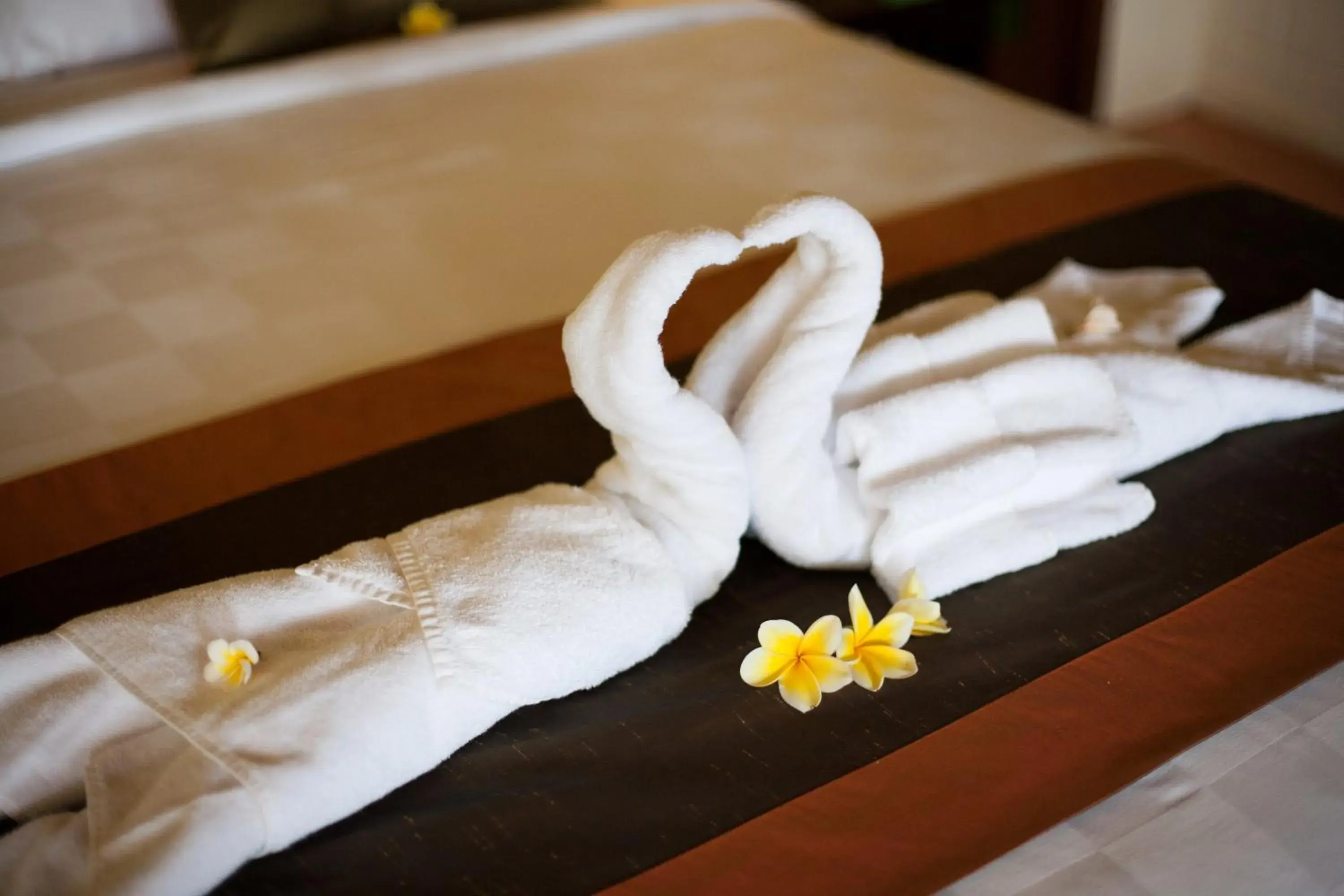 Decorative detail, Bed in Munari Resort and Spa Ubud