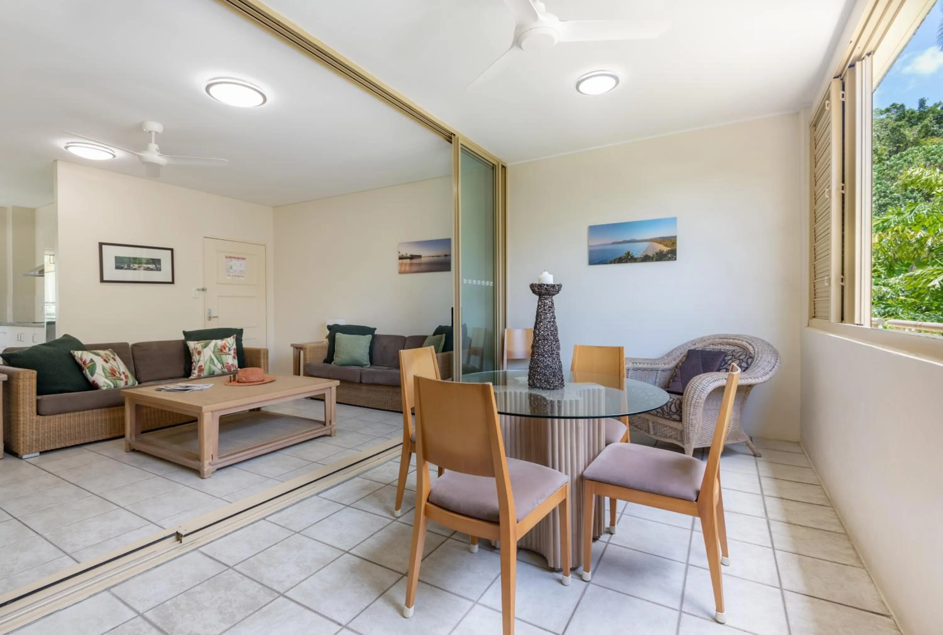 Living room in Silkari Reflections of Port Douglas