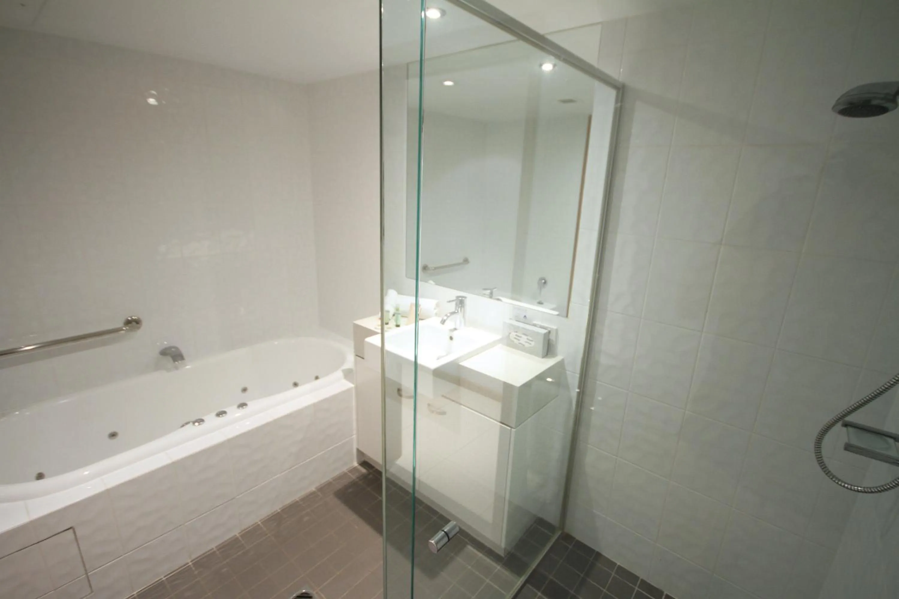 Shower in Coolum Seaside Apartments