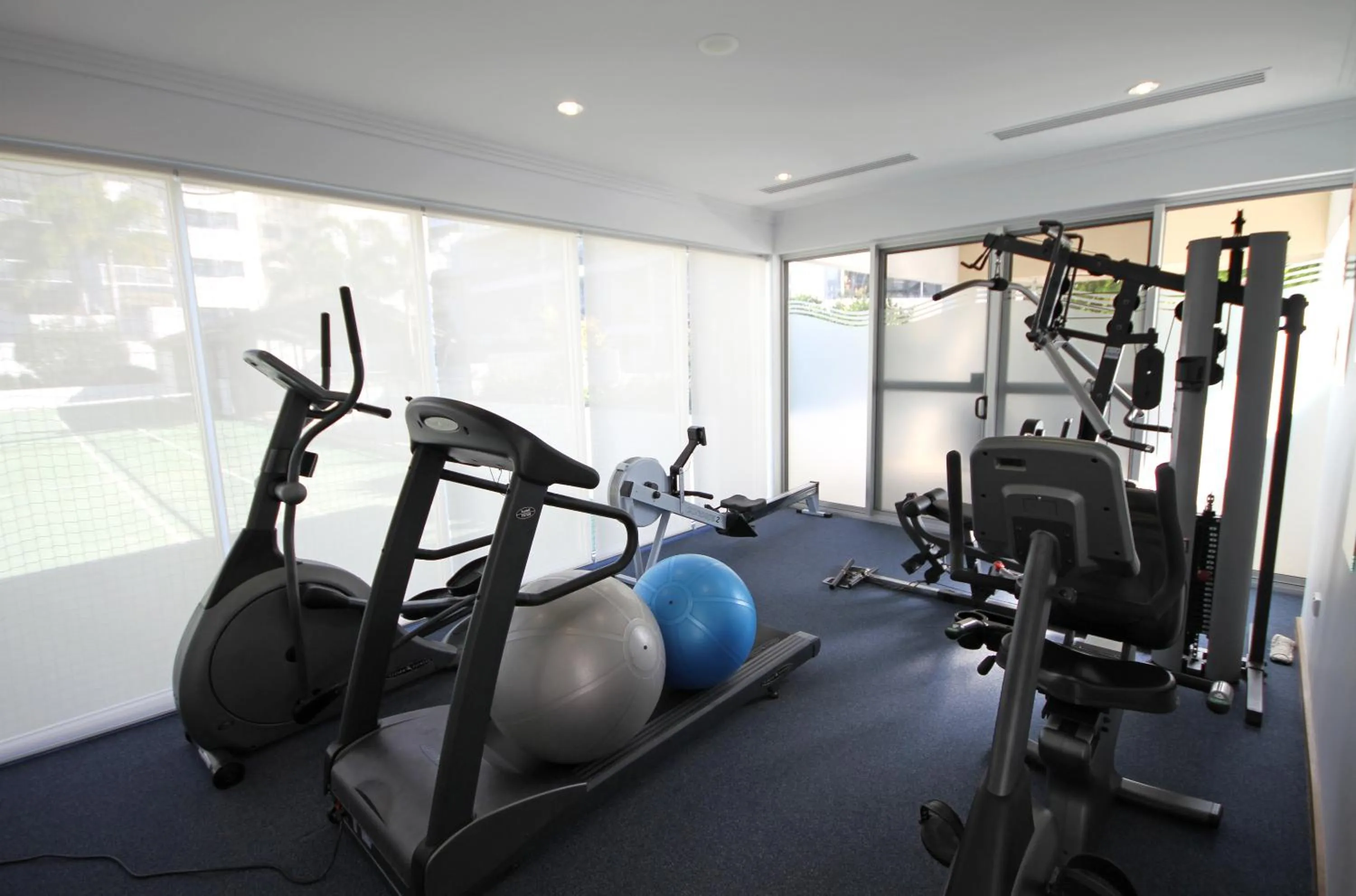 Fitness centre/facilities in Coolum Seaside Apartments