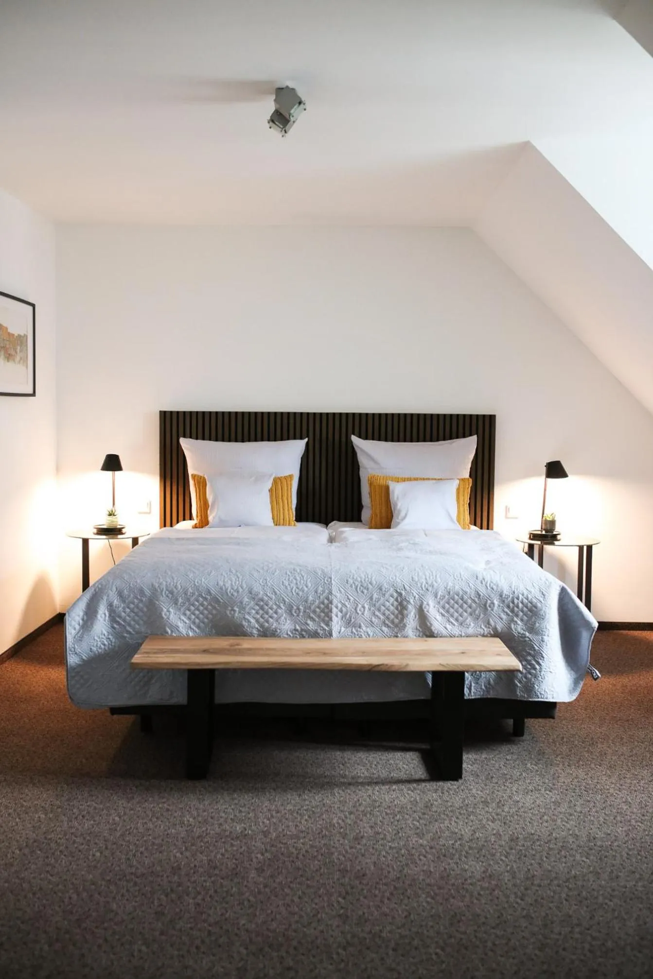 Bed in Weinforum Franken Hotel & Restaurant