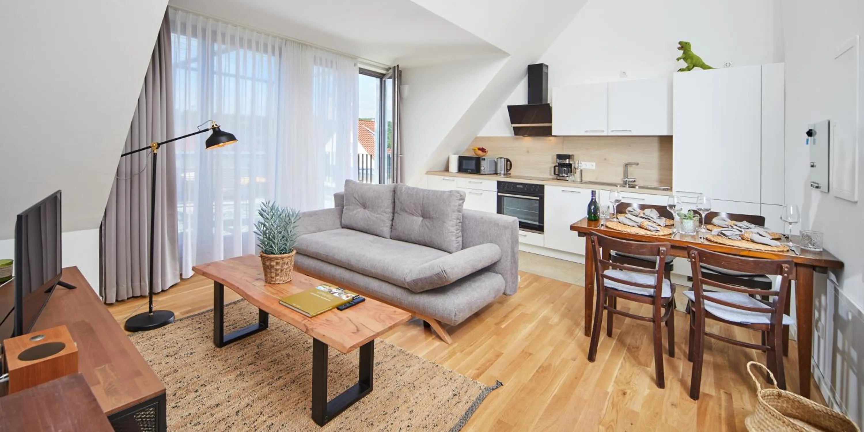 Kitchen or kitchenette in Weinforum Franken Hotel & Restaurant