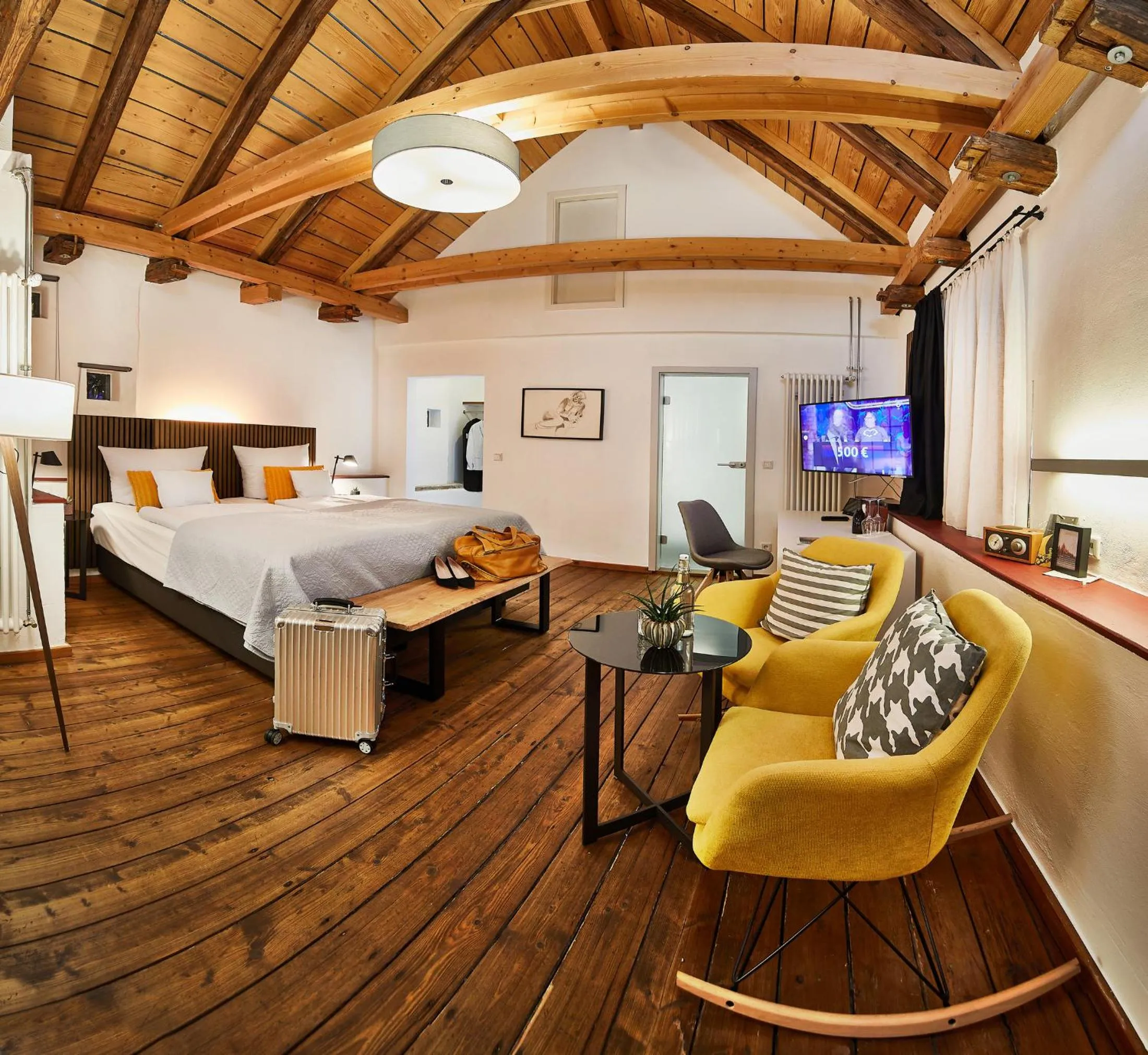 Bed in Weinforum Franken Hotel & Restaurant