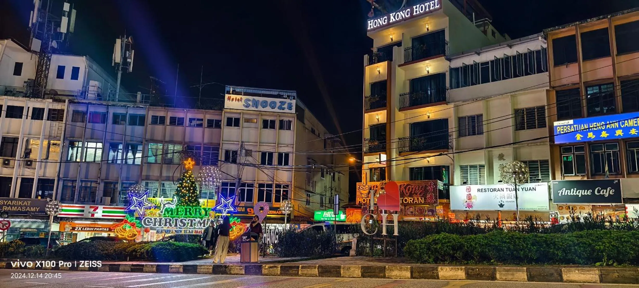 City view in Hong Kong Hotel