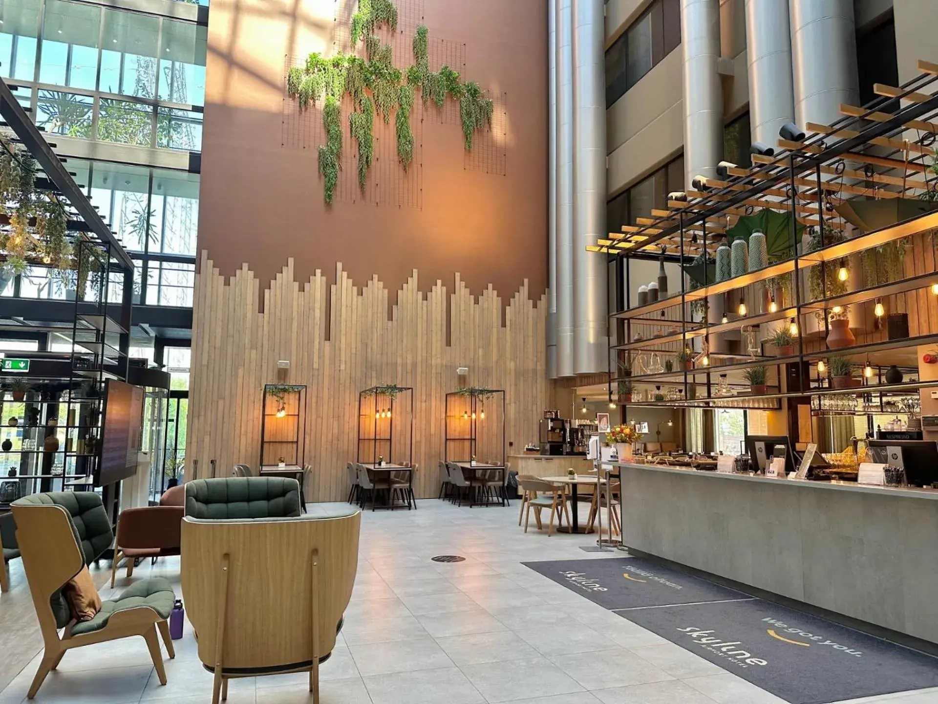 Lobby or reception in Skyline Airport Hotel Lobby or reception in Skyline Airport Hotel