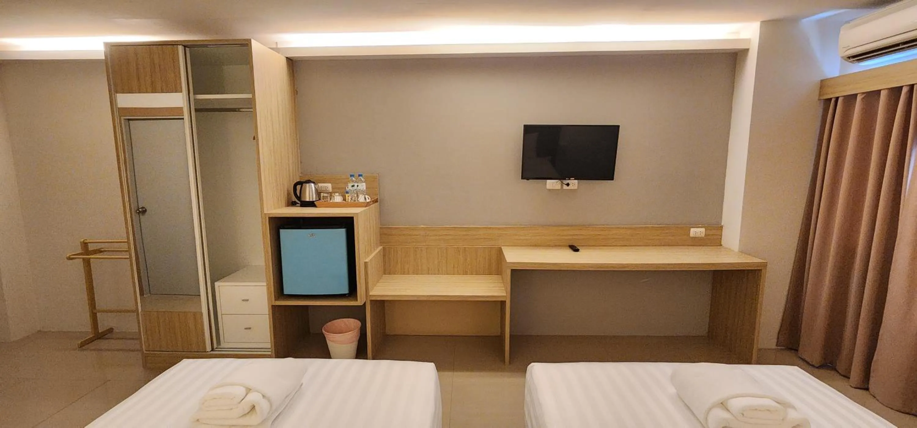 Bed in Prom Ratchada Hotel