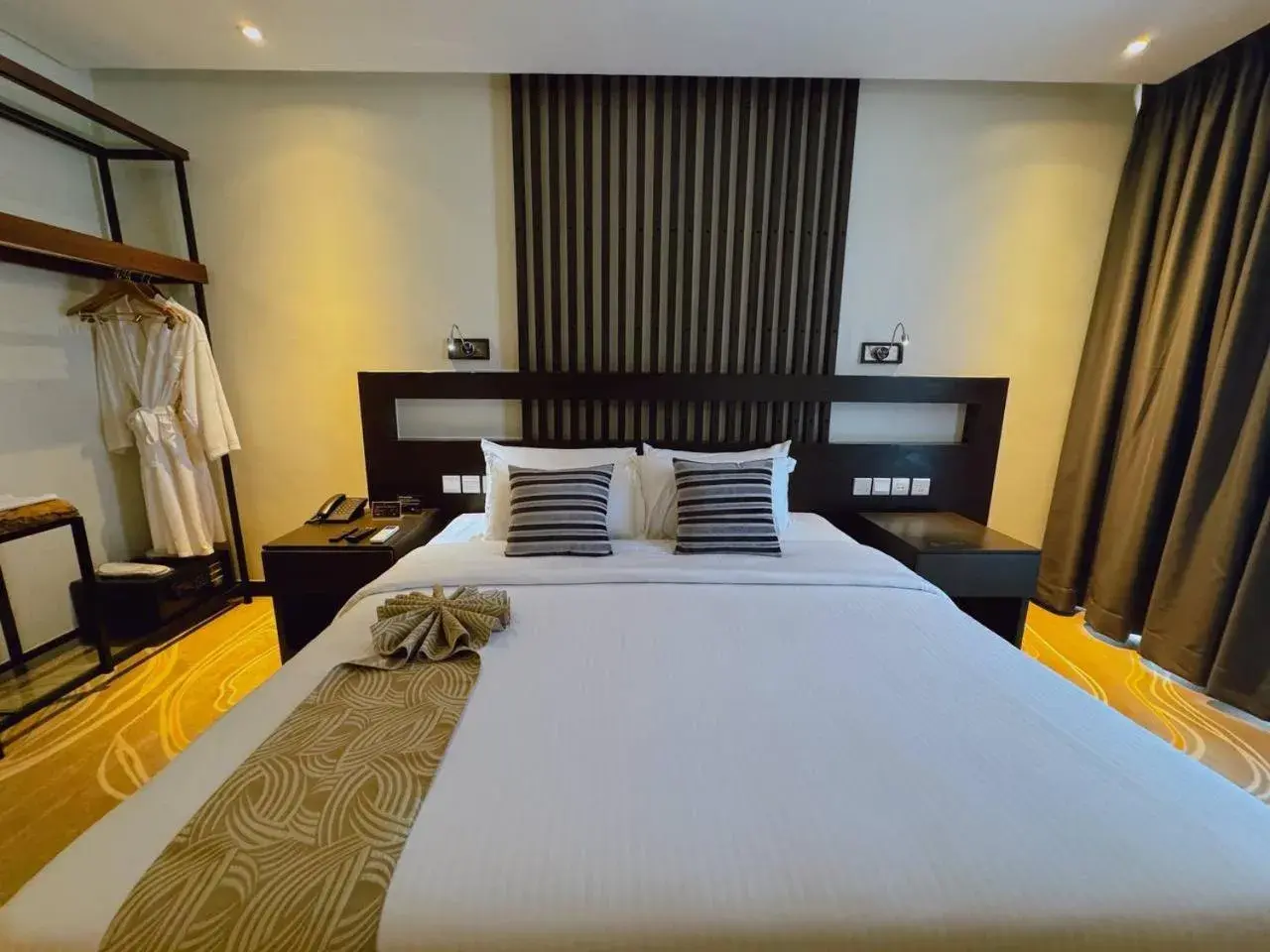 Bed in The Oriental Hotel Legazpi Bed in The Oriental Hotel Legazpi