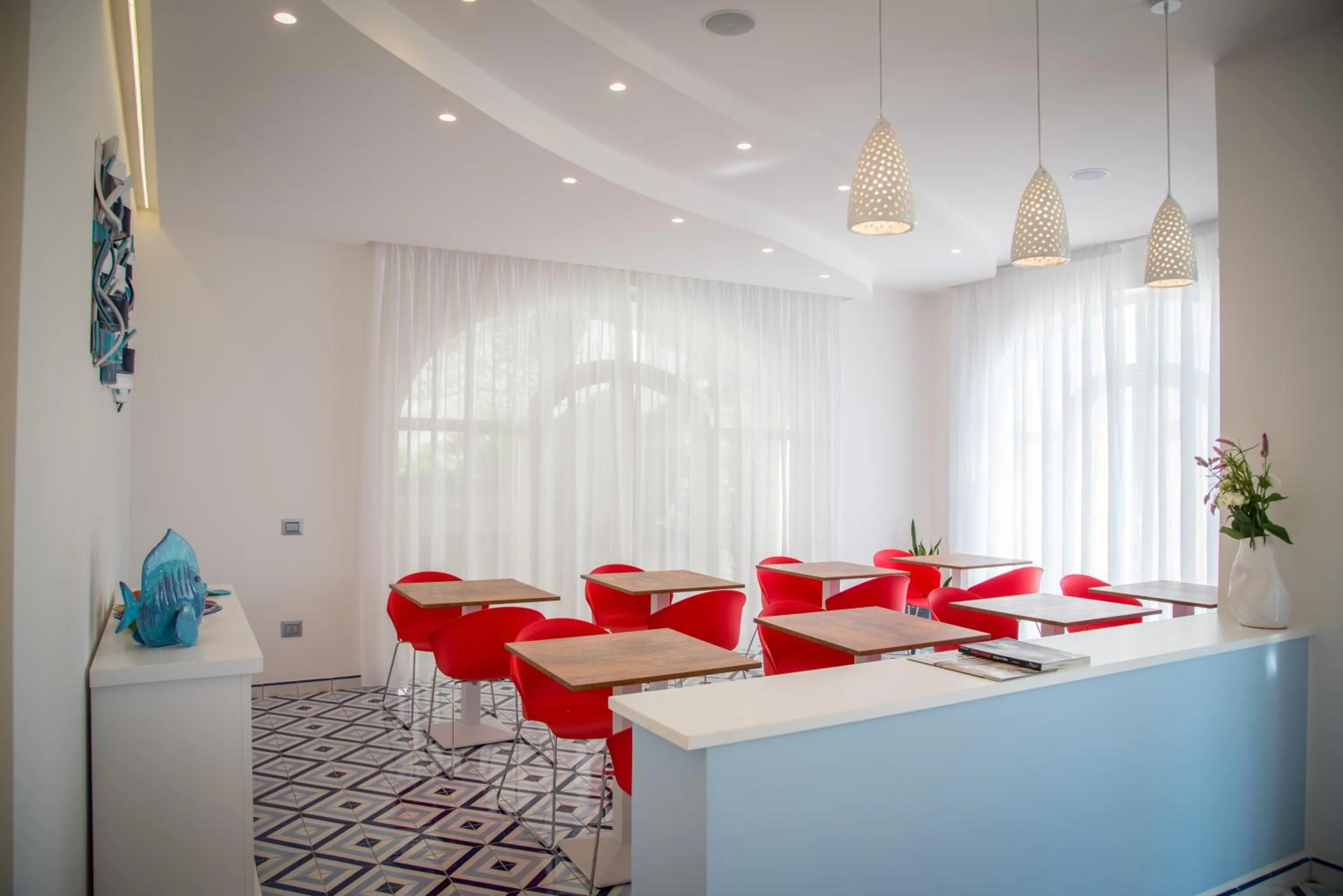 Living room in Palazzo San Giovanni Amalfi Coast