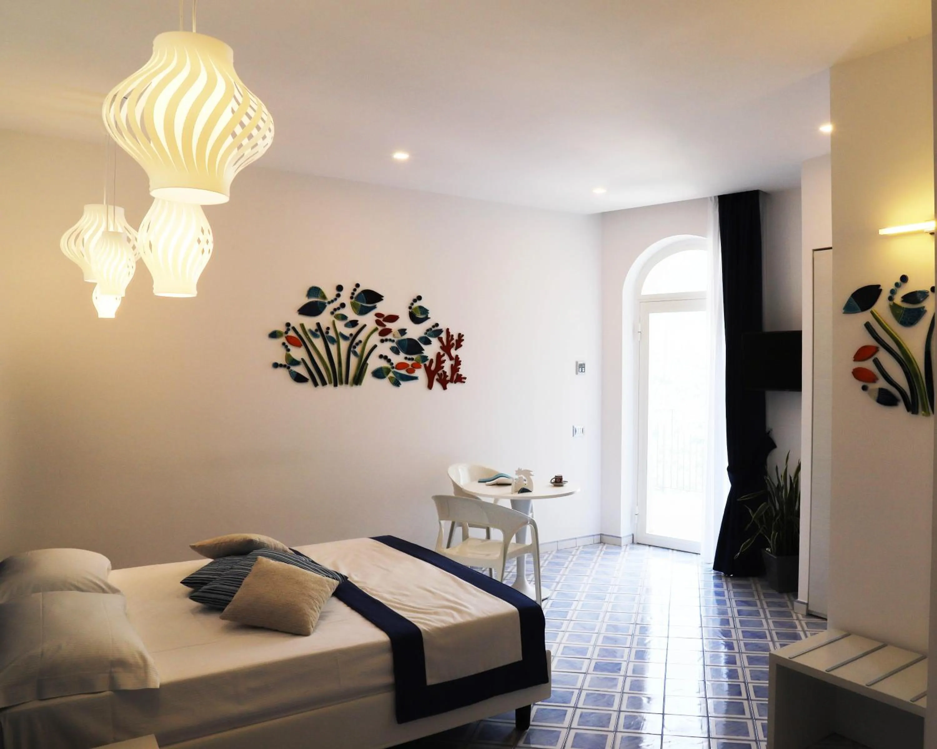 Photo of the whole room, Bed in Palazzo San Giovanni Amalfi Coast