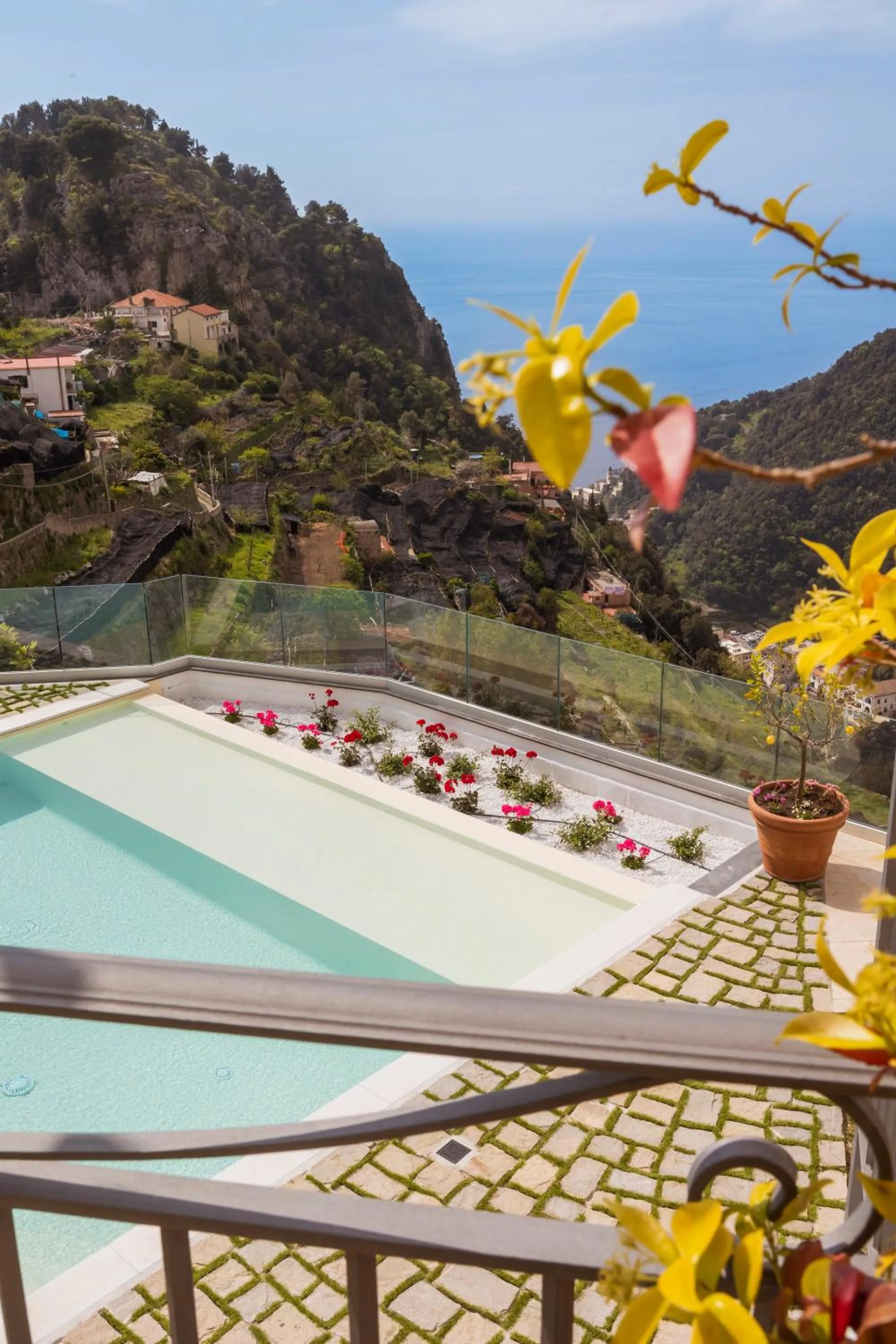 Swimming pool in Palazzo San Giovanni Amalfi Coast