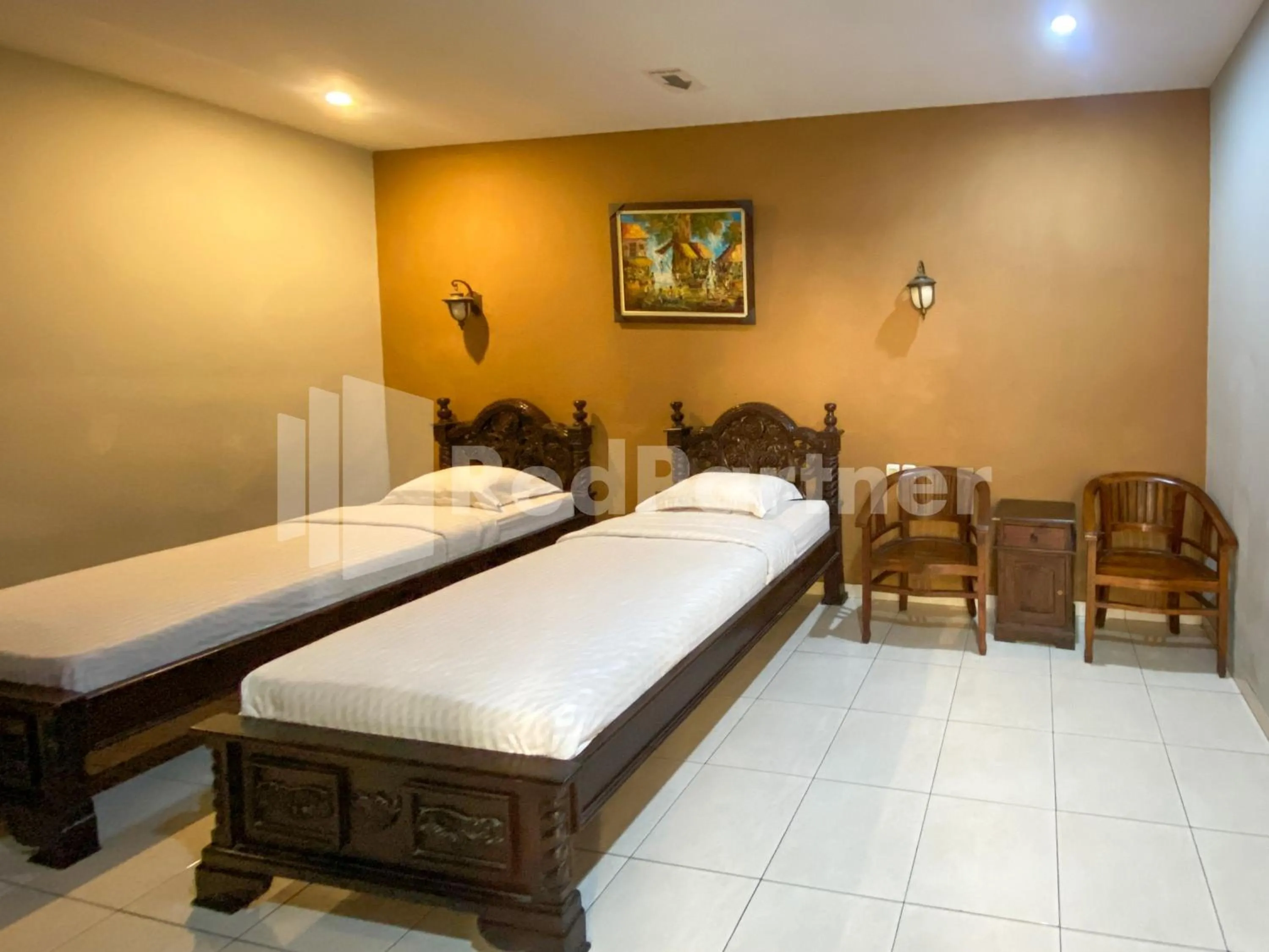 Bed in Istana Griya 2 Hotel Solo RedPartner