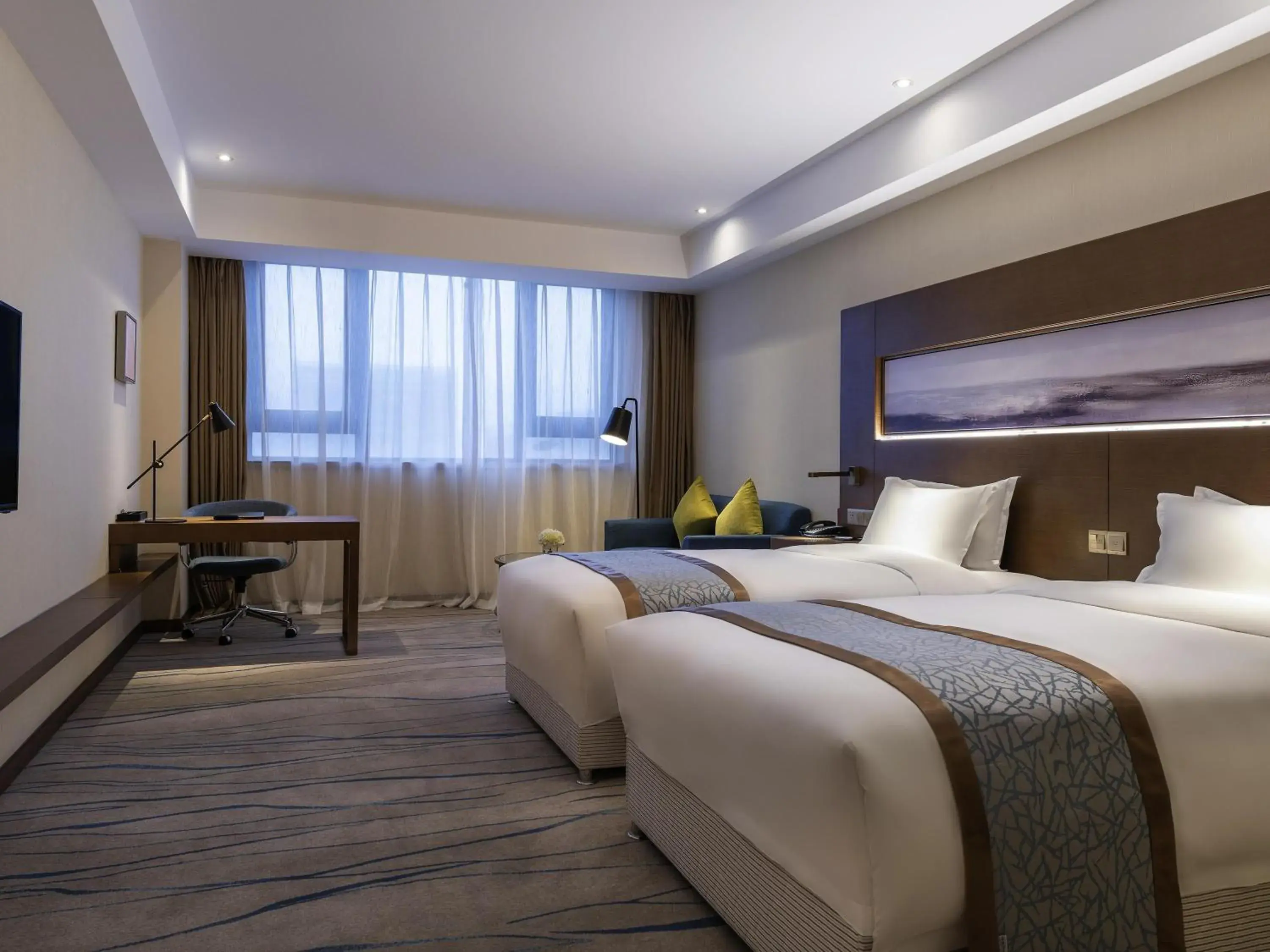 Executive Twin Room in Novotel Qingdao New Hope Executive Twin Room in Novotel Qingdao New Hope