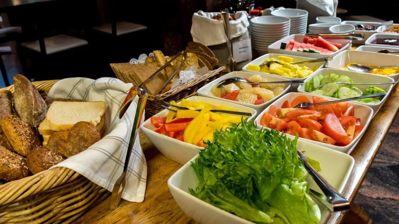 Buffet breakfast, Food in Hotel Rivoli Jardin