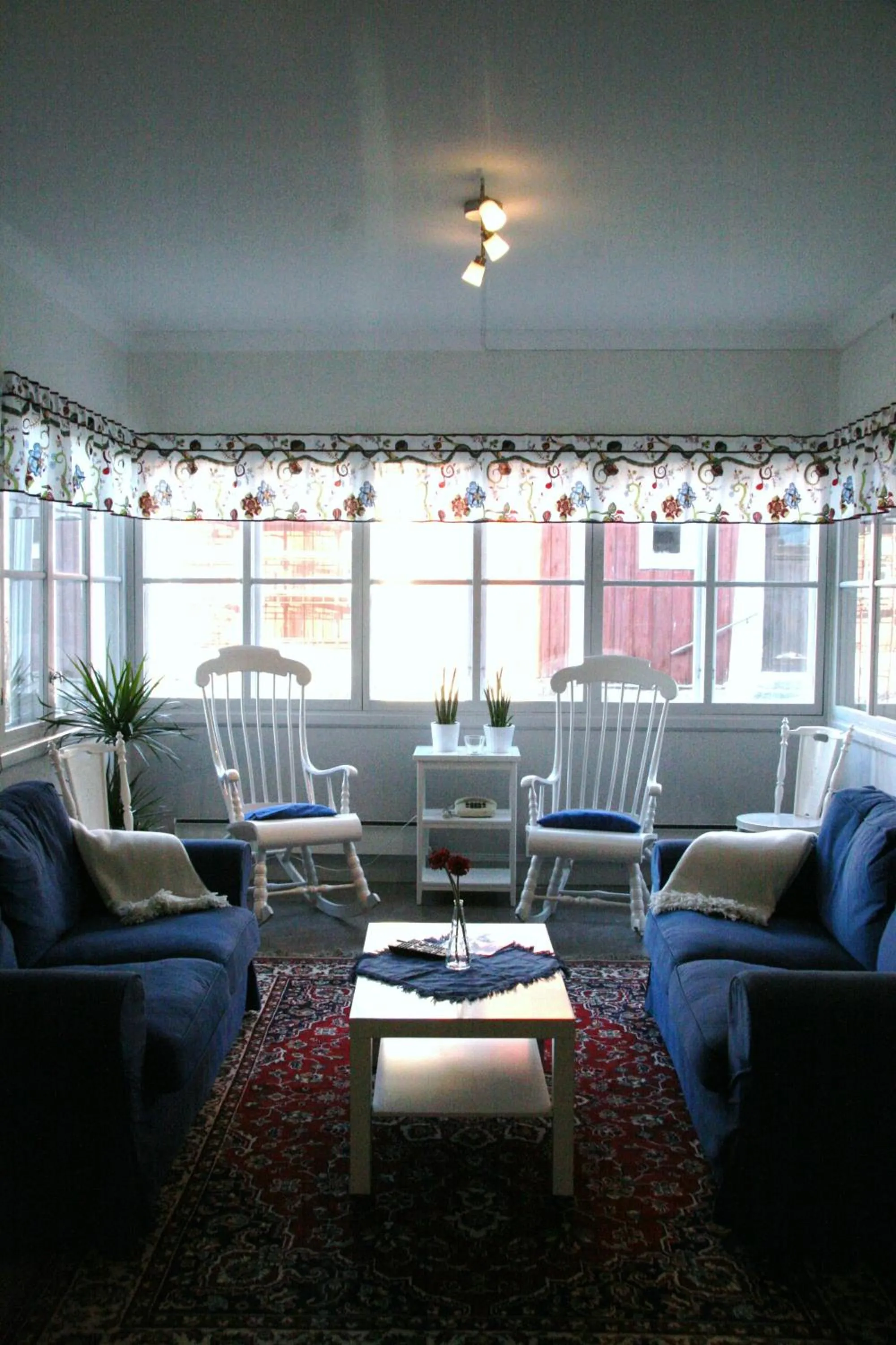 Communal lounge/ TV room in Sätra Brunn Hälsobrunn