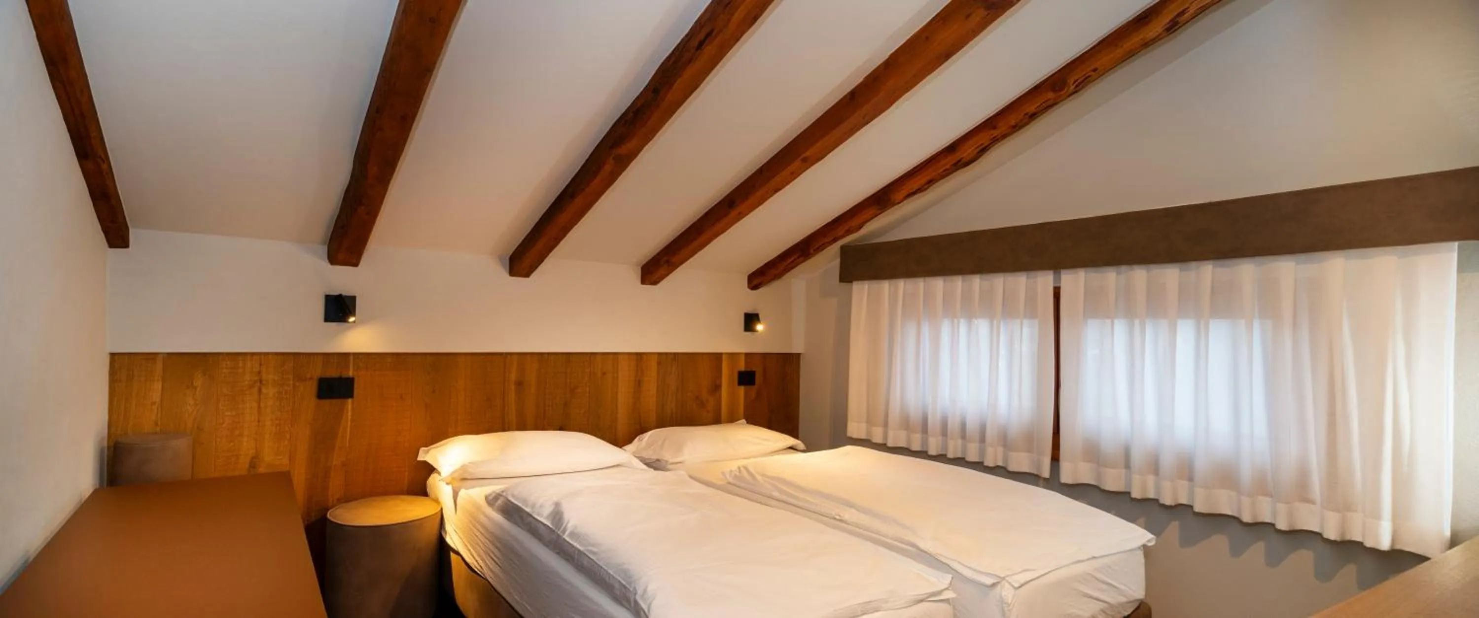 Bed in Hotel Zerbion