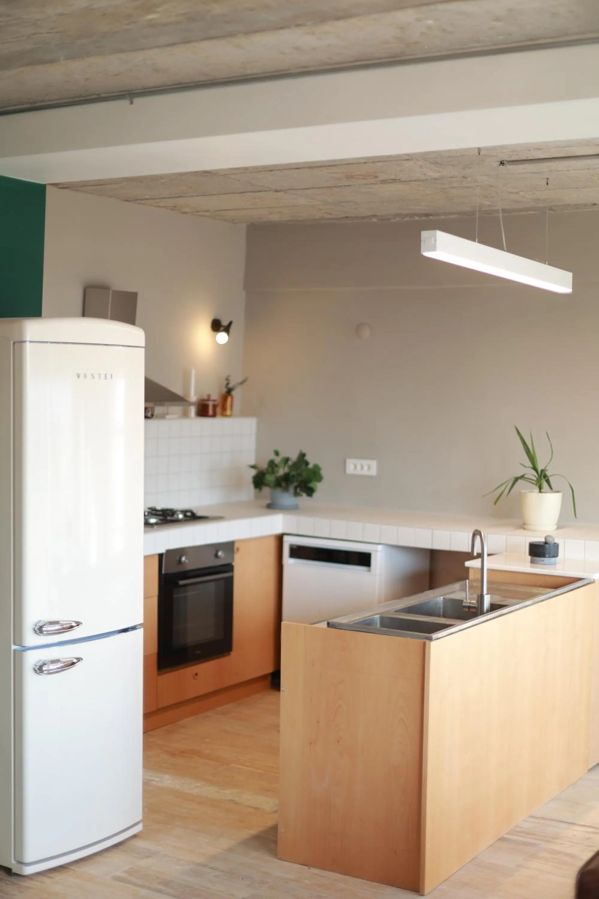 Kitchen or kitchenette in Ada Apart Otel