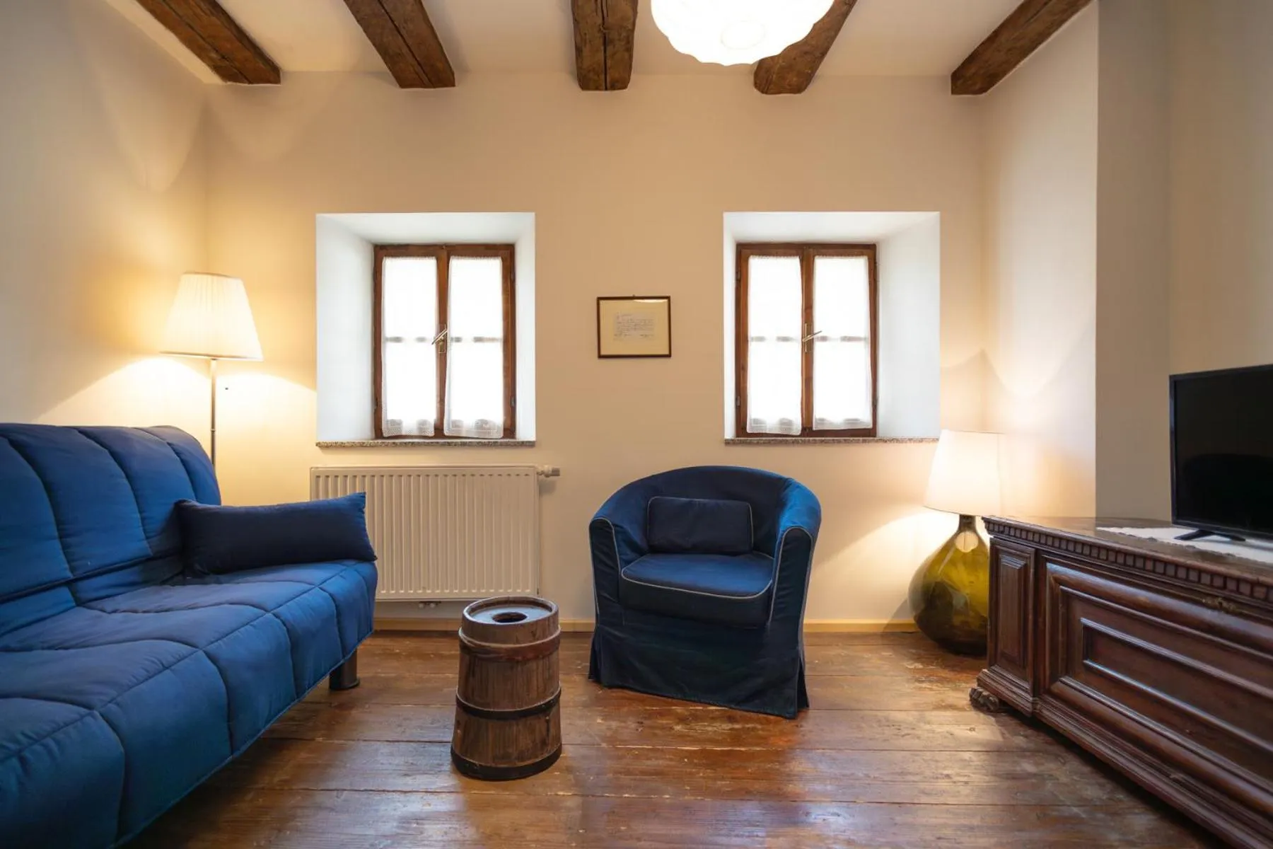 Living room in Albergo Diffuso Comeglians