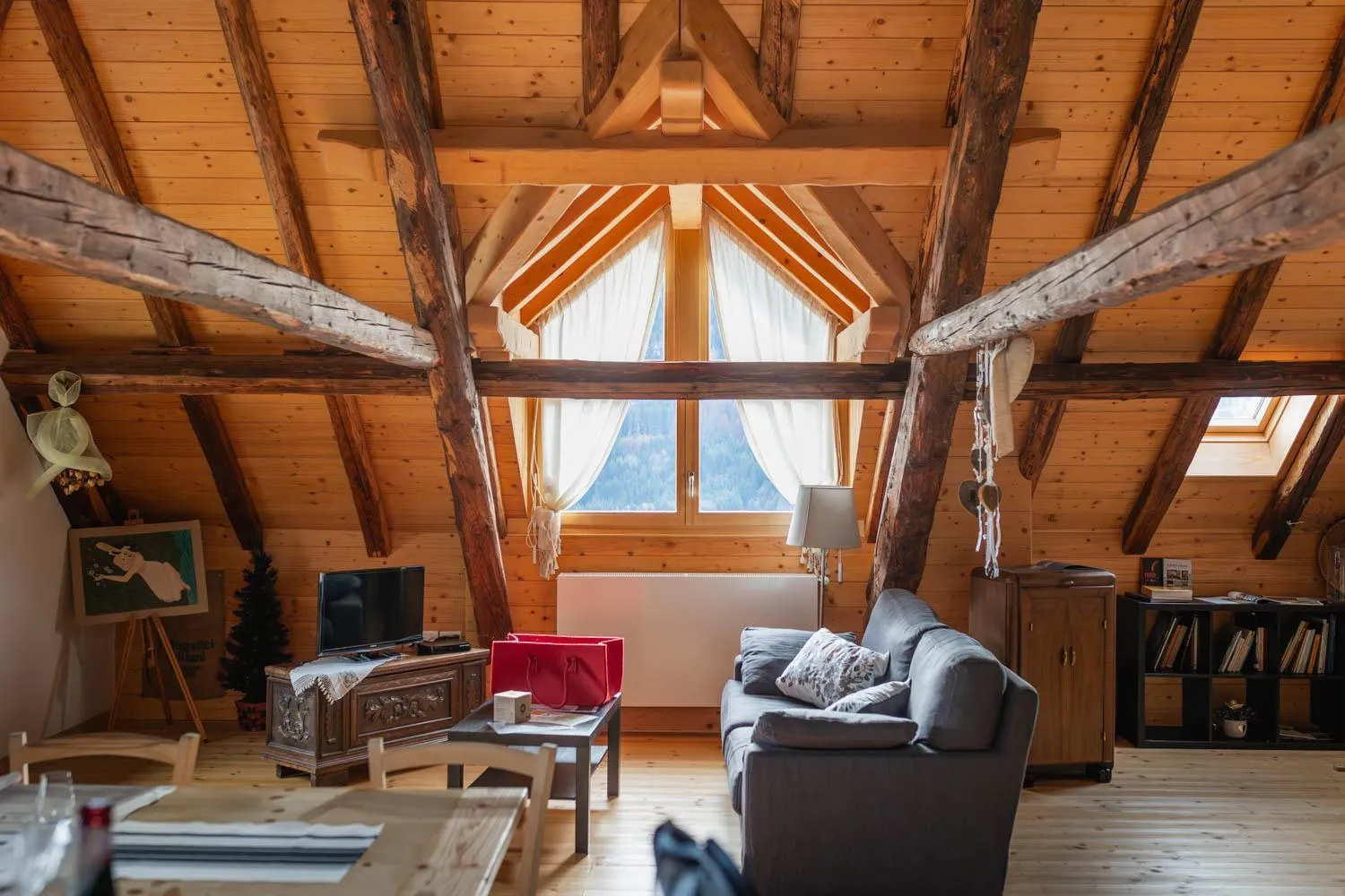 Living room in Albergo Diffuso Comeglians
