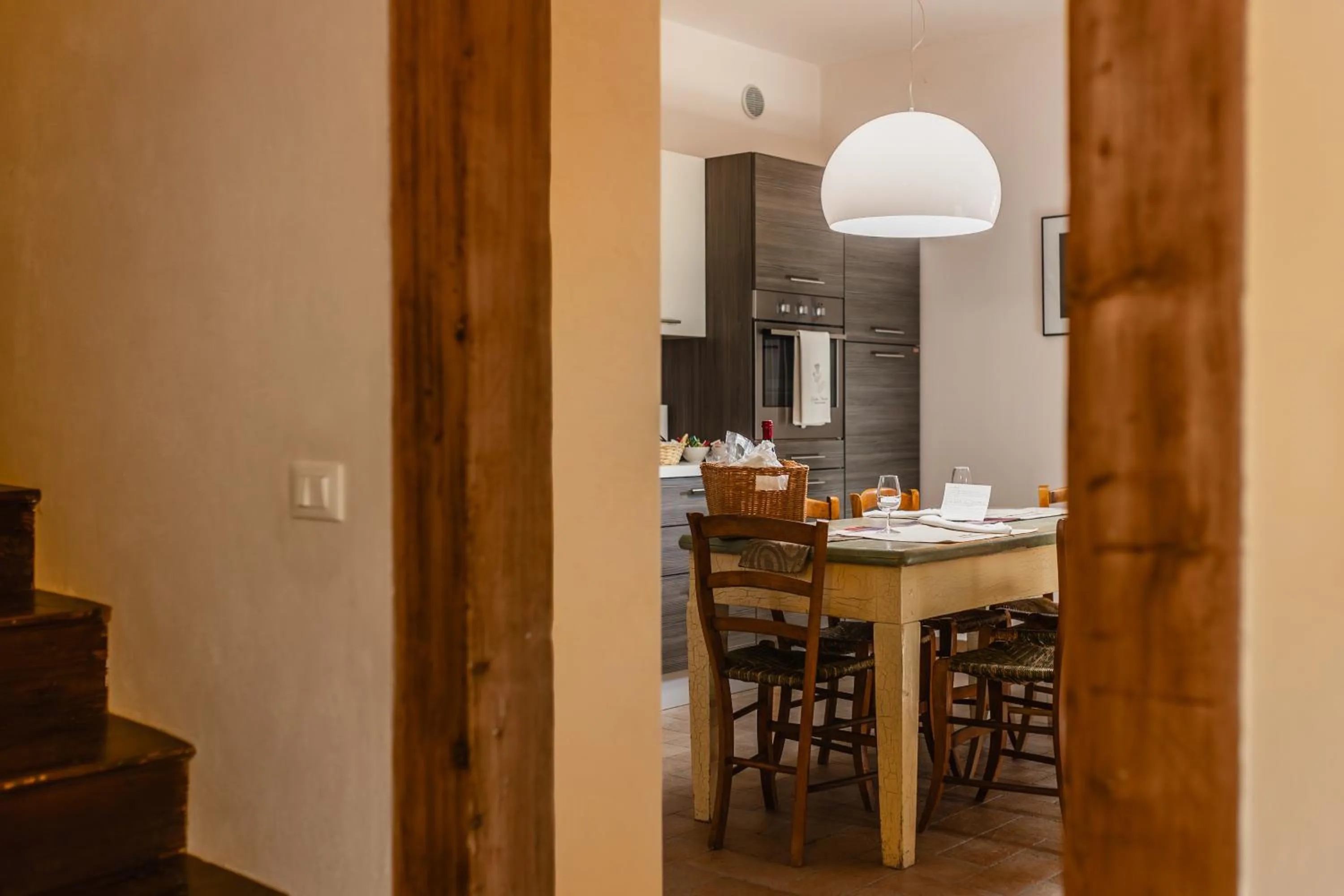 Dining area in Albergo Diffuso Comeglians