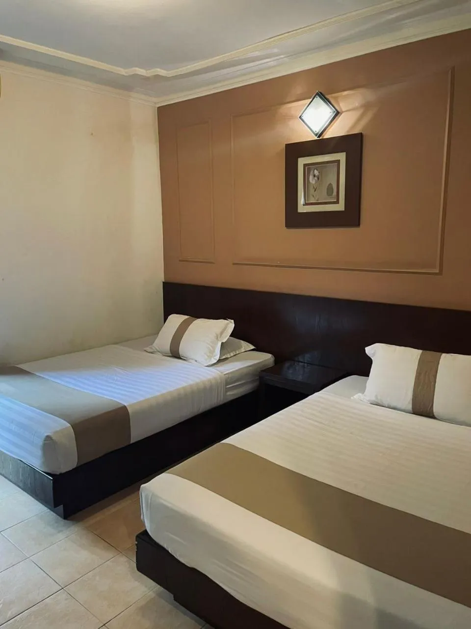 Bed in A'Famosa Resort Melaka