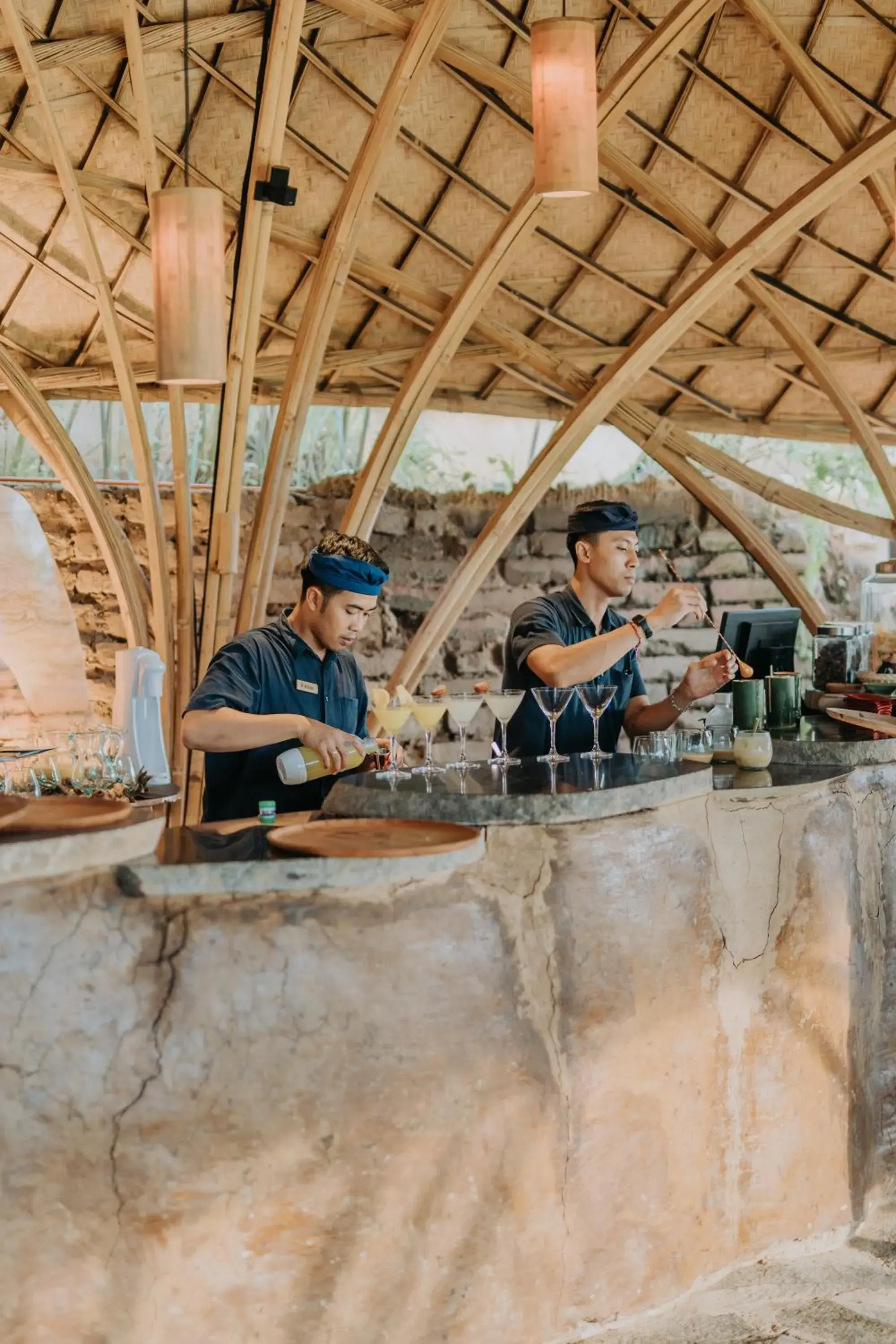 Lounge or bar in Bambu Indah Resort Lounge or bar in Bambu Indah Resort
