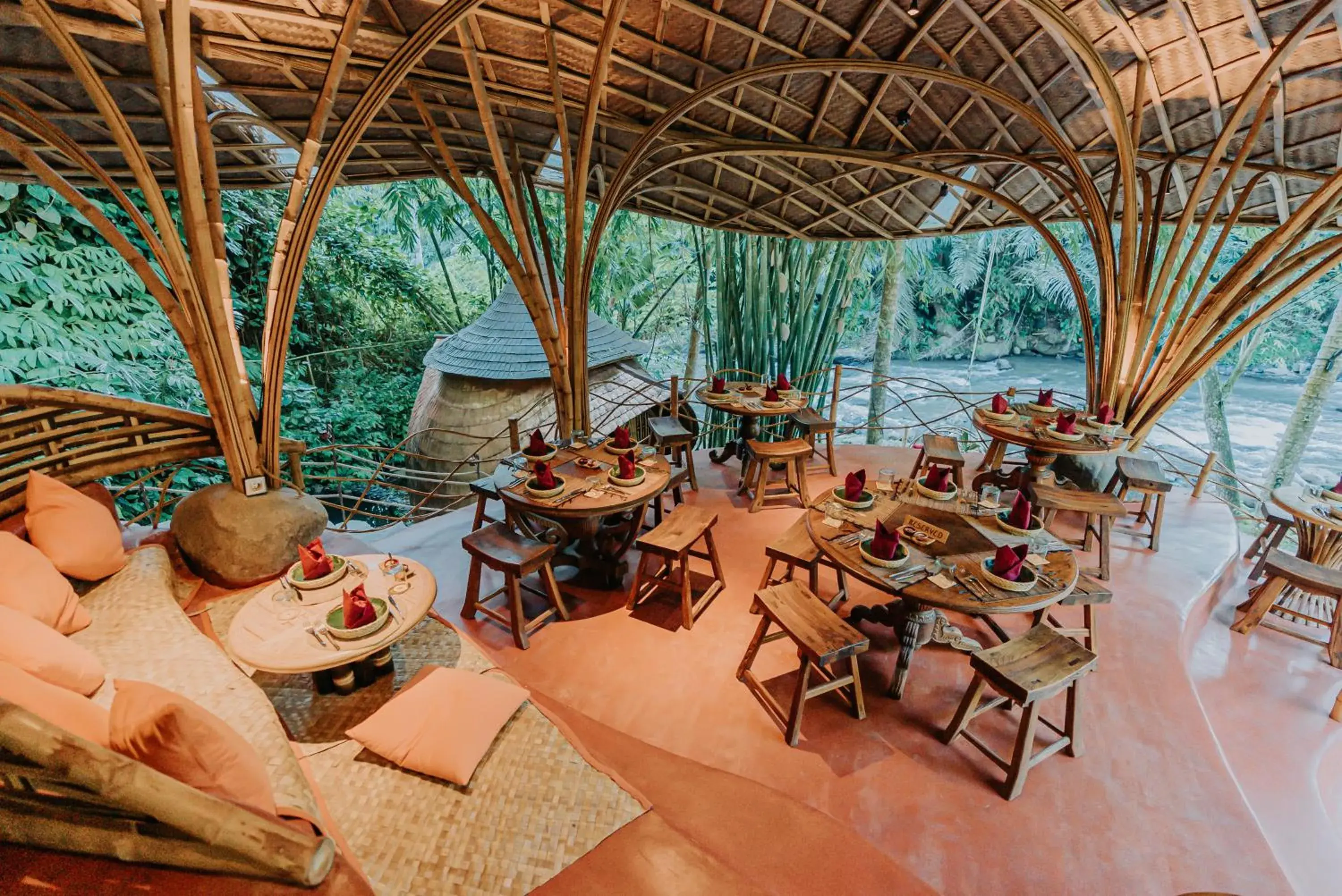 Restaurant/places to eat in Bambu Indah Resort Restaurant/places to eat in Bambu Indah Resort