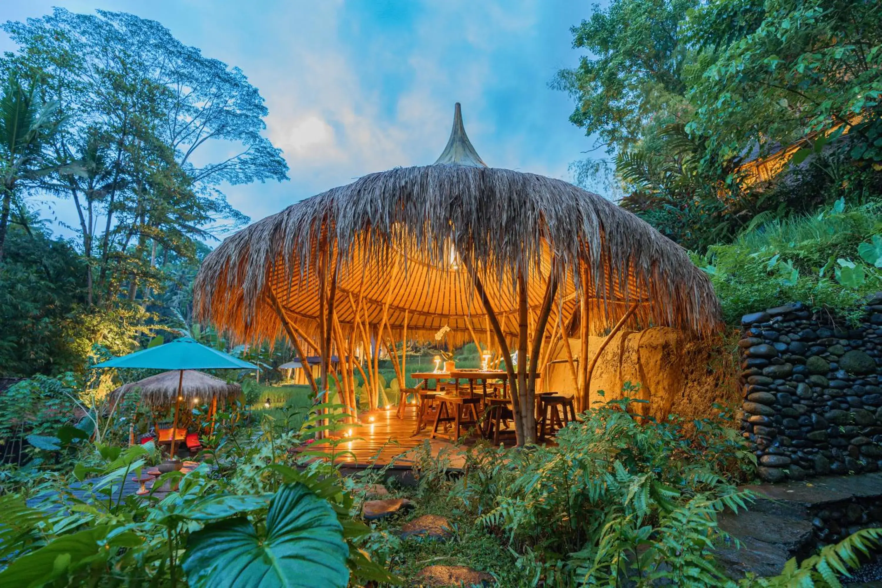 Restaurant/places to eat in Bambu Indah Resort Restaurant/places to eat in Bambu Indah Resort